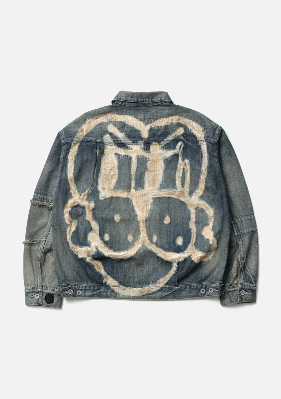 NH X CHITO . SAVAGE DENIM TYPE-1 JACKET MOD sold by Neighborhood