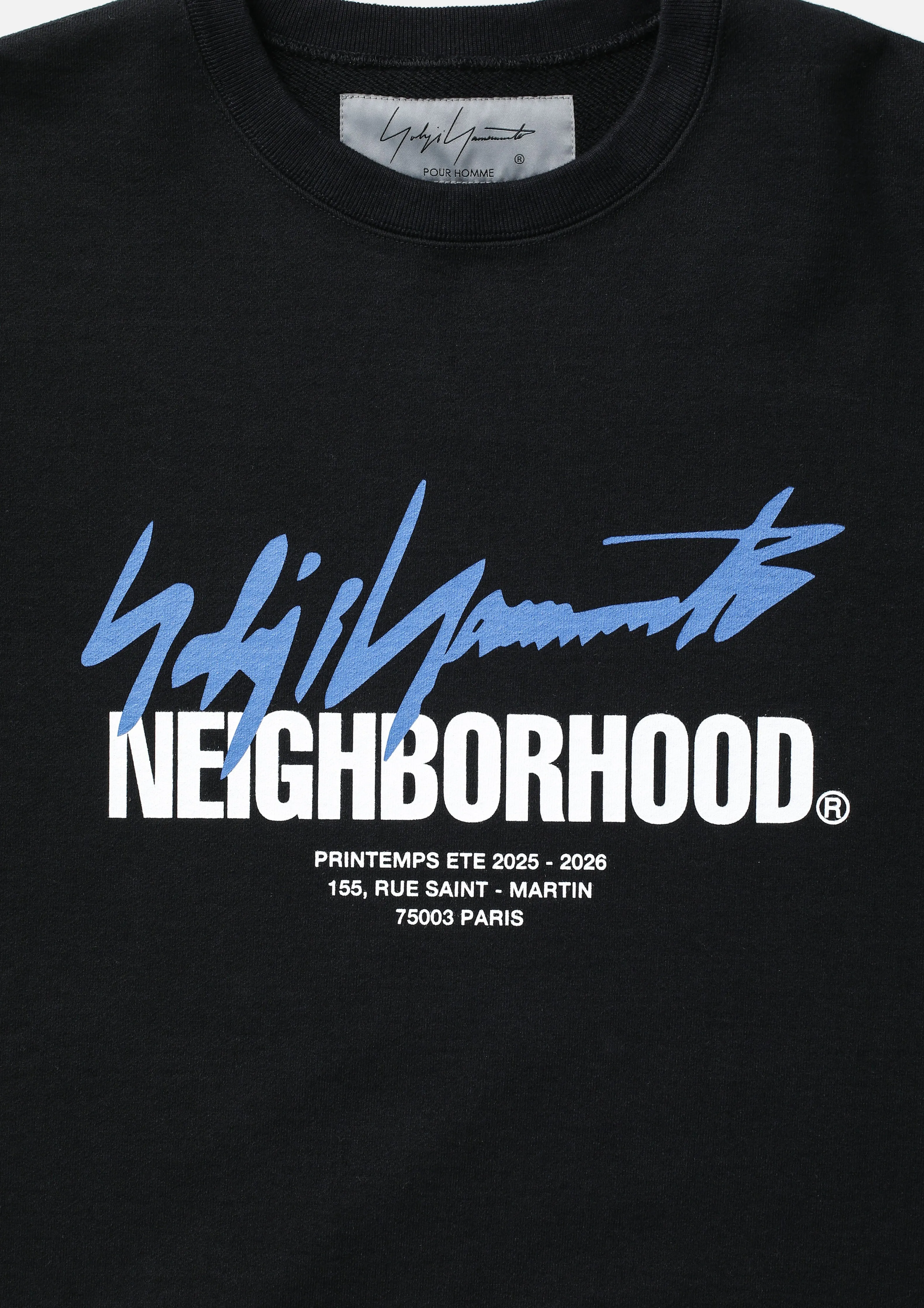 NH X YOHJI YAMAMOTO . SWEAT SHIRT LS sold by Neighborhood product image thumbnail 5