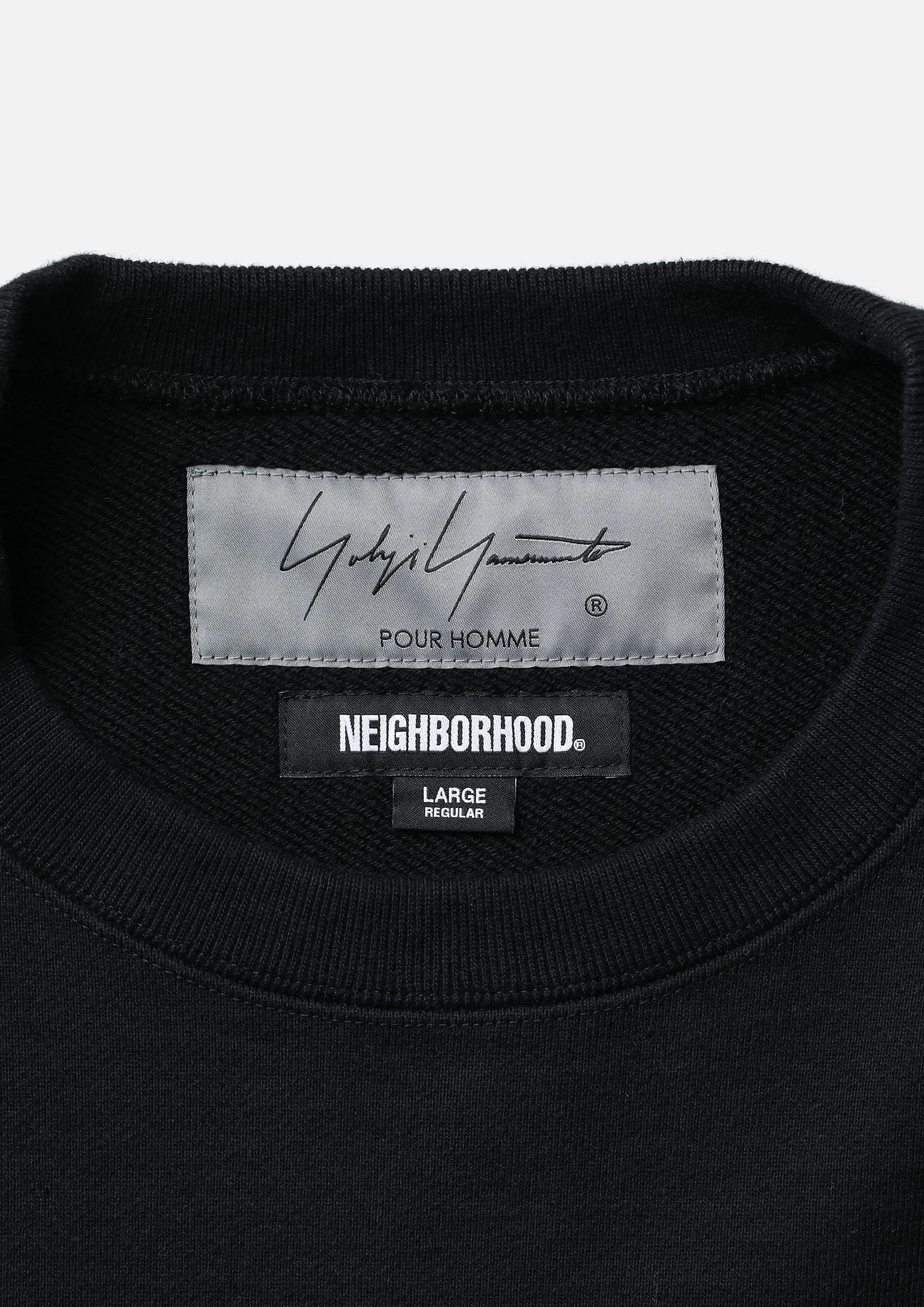 NH X YOHJI YAMAMOTO . SWEAT SHIRT LS sold by Neighborhood product image thumbnail 4