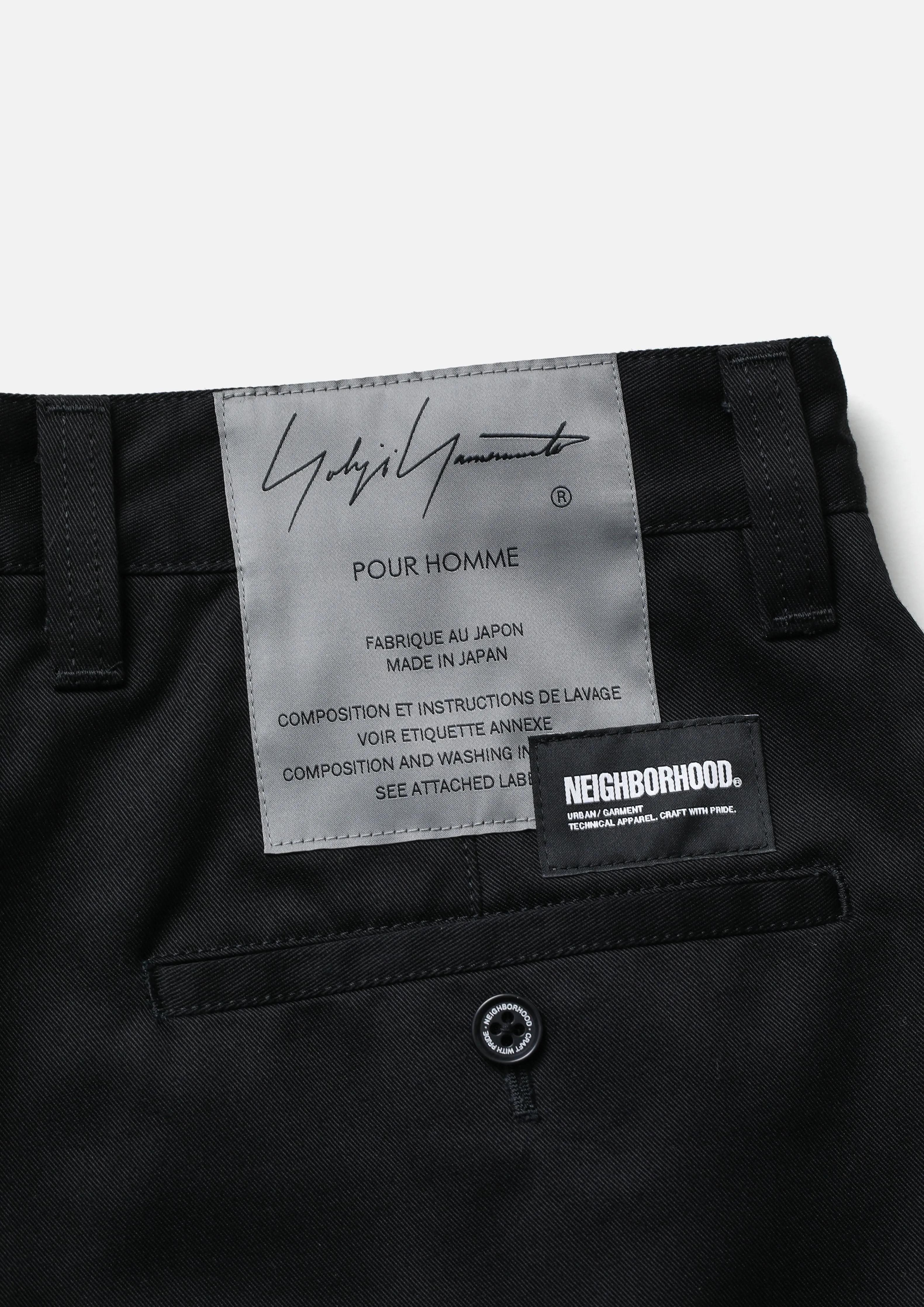 NH X YOHJI YAMAMOTO . TUCK WORK PANTS sold by Neighborhood product image thumbnail 4