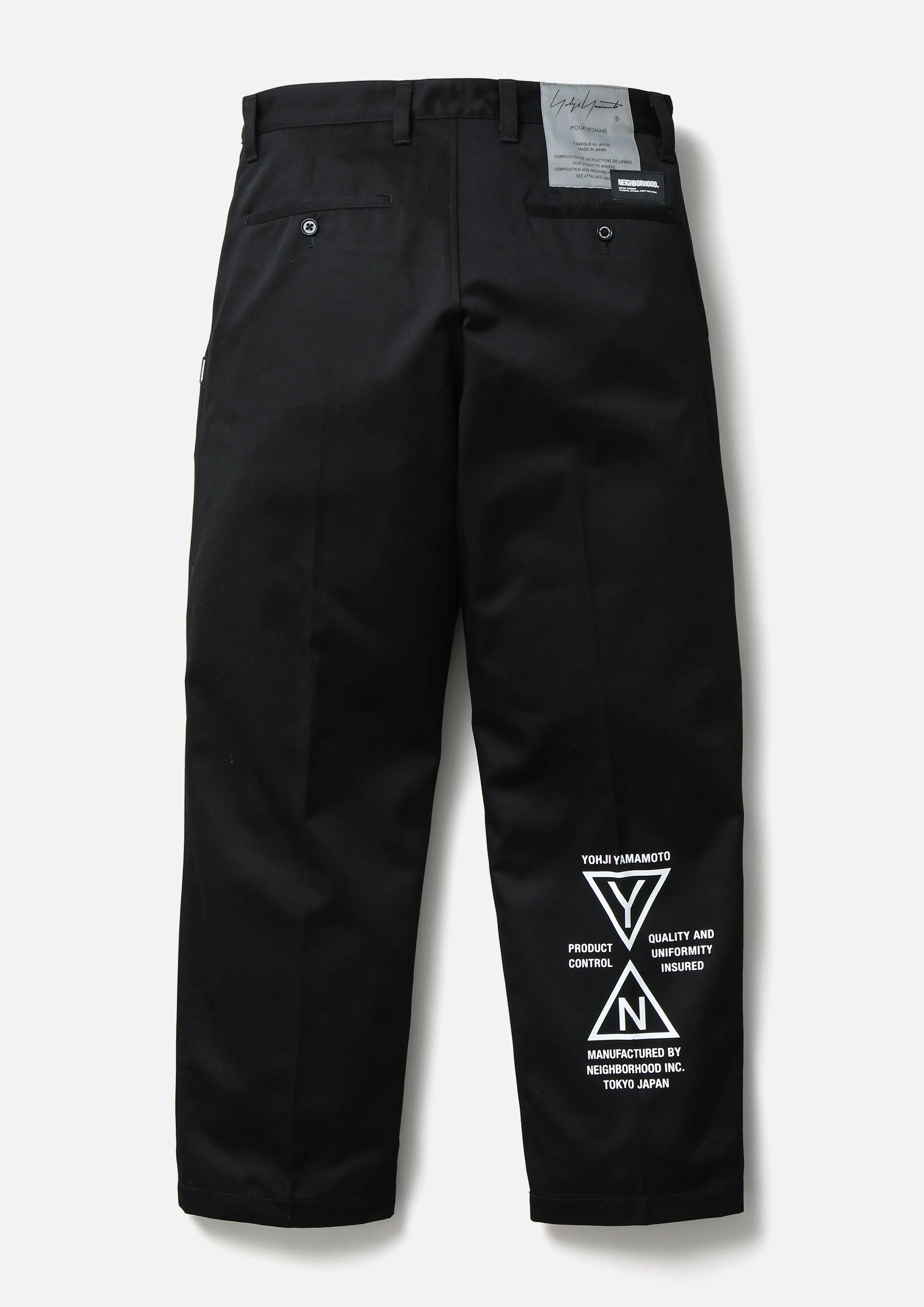 NH X YOHJI YAMAMOTO . TUCK WORK PANTS sold by Neighborhood product image thumbnail 3