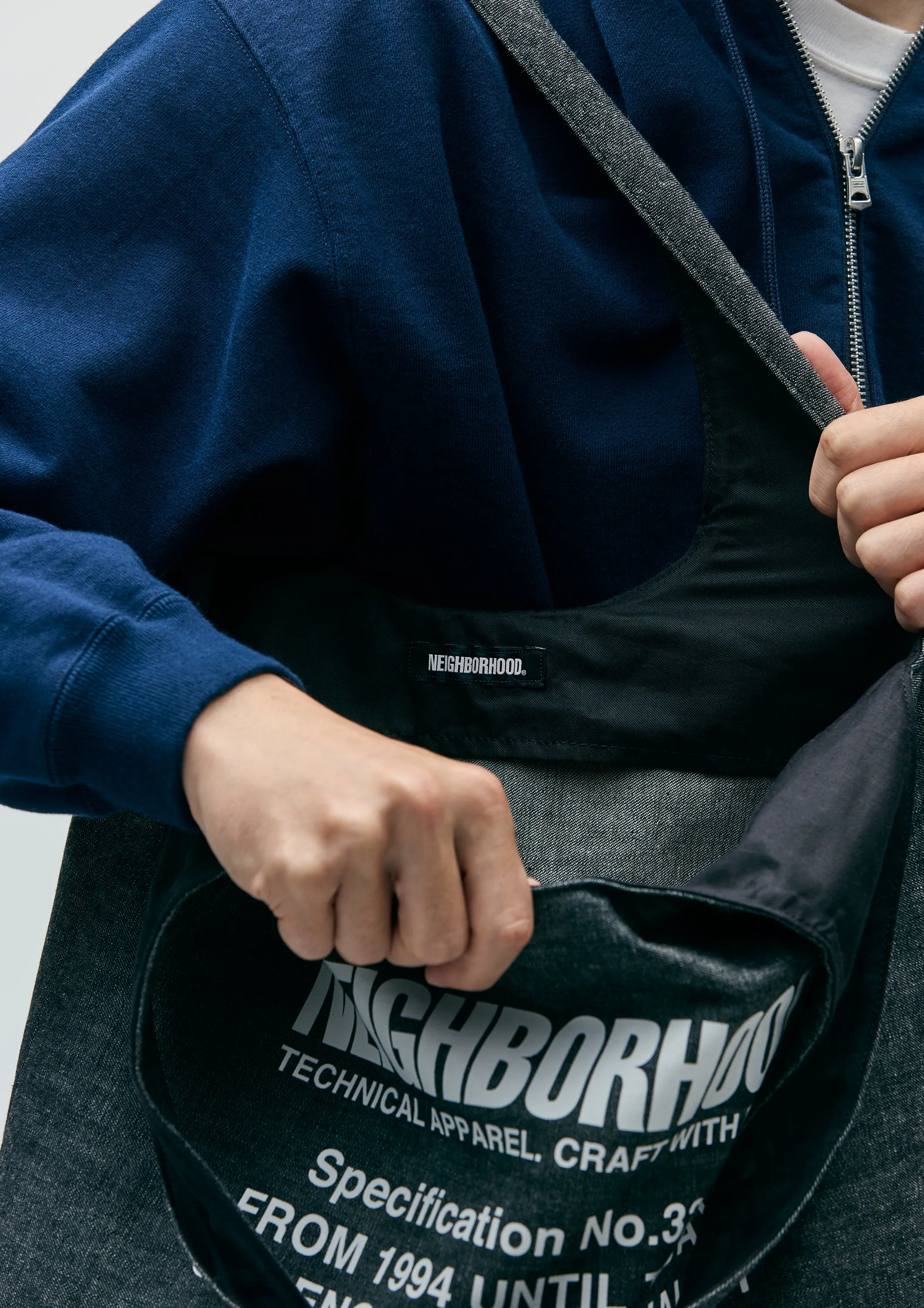 DENIM MONK BAG sold by Neighborhood product image thumbnail 4