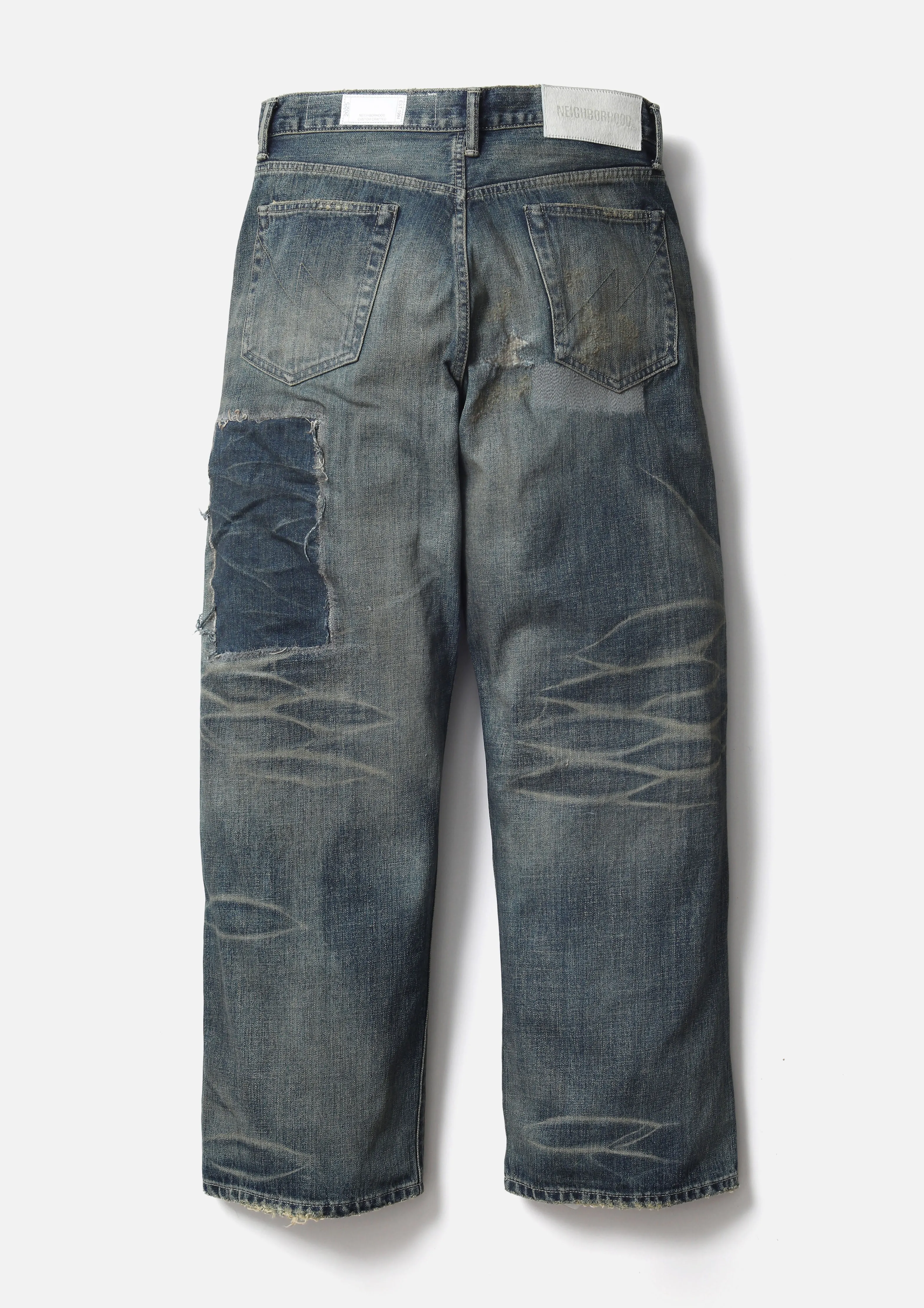 SAVAGE DENIM DP WIDE PANTS sold by Neighborhood product image thumbnail 3
