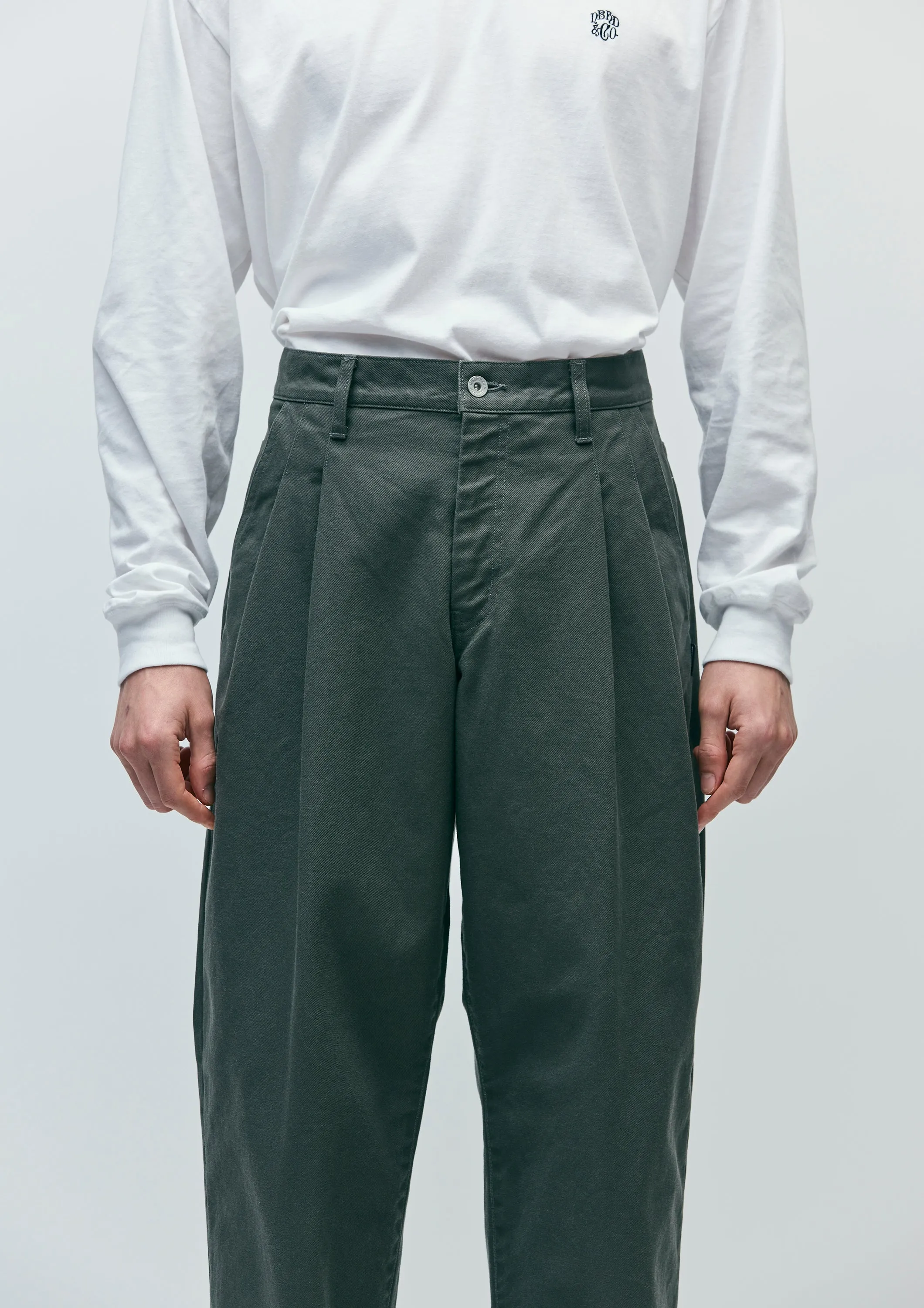 BAGGY SILHOUETTE TWO TUCK PANTS sold by Neighborhood product image thumbnail 5