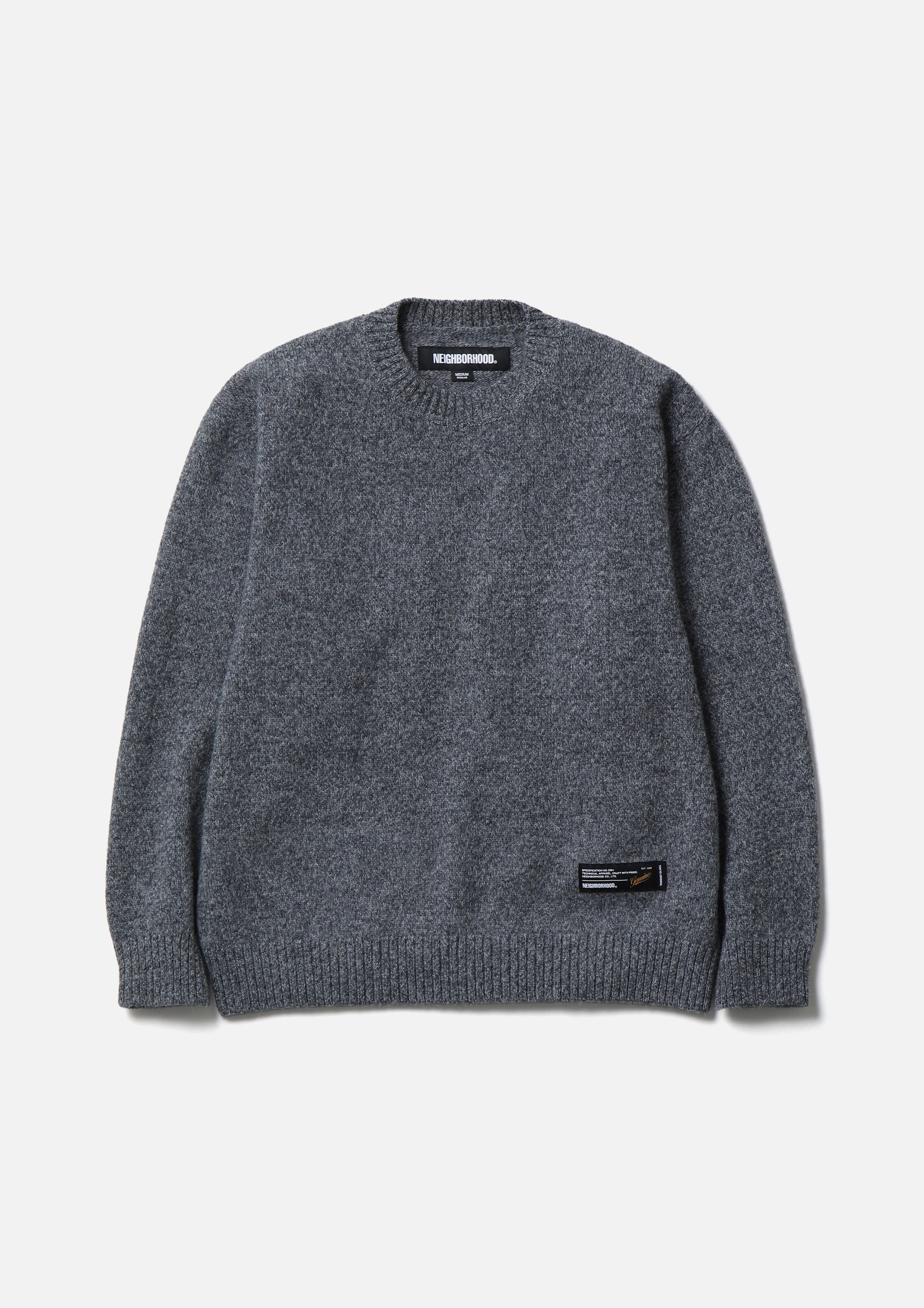 PLAIN CREWNECK SWEATER sold by Neighborhood
