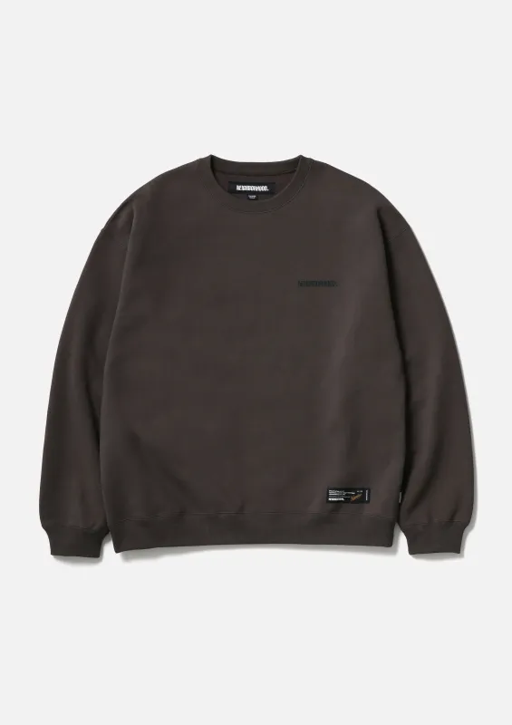 PLAIN SWEAT CREWNECK LS sold by Neighborhood