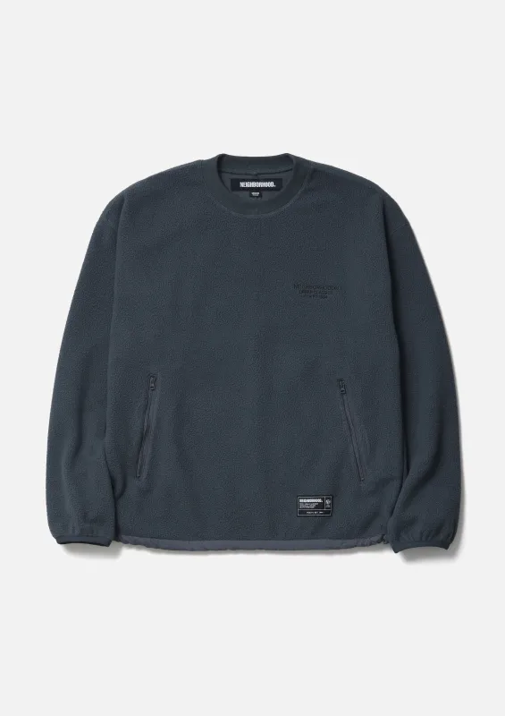 FLEECE CREWNECK LS sold by Neighborhood