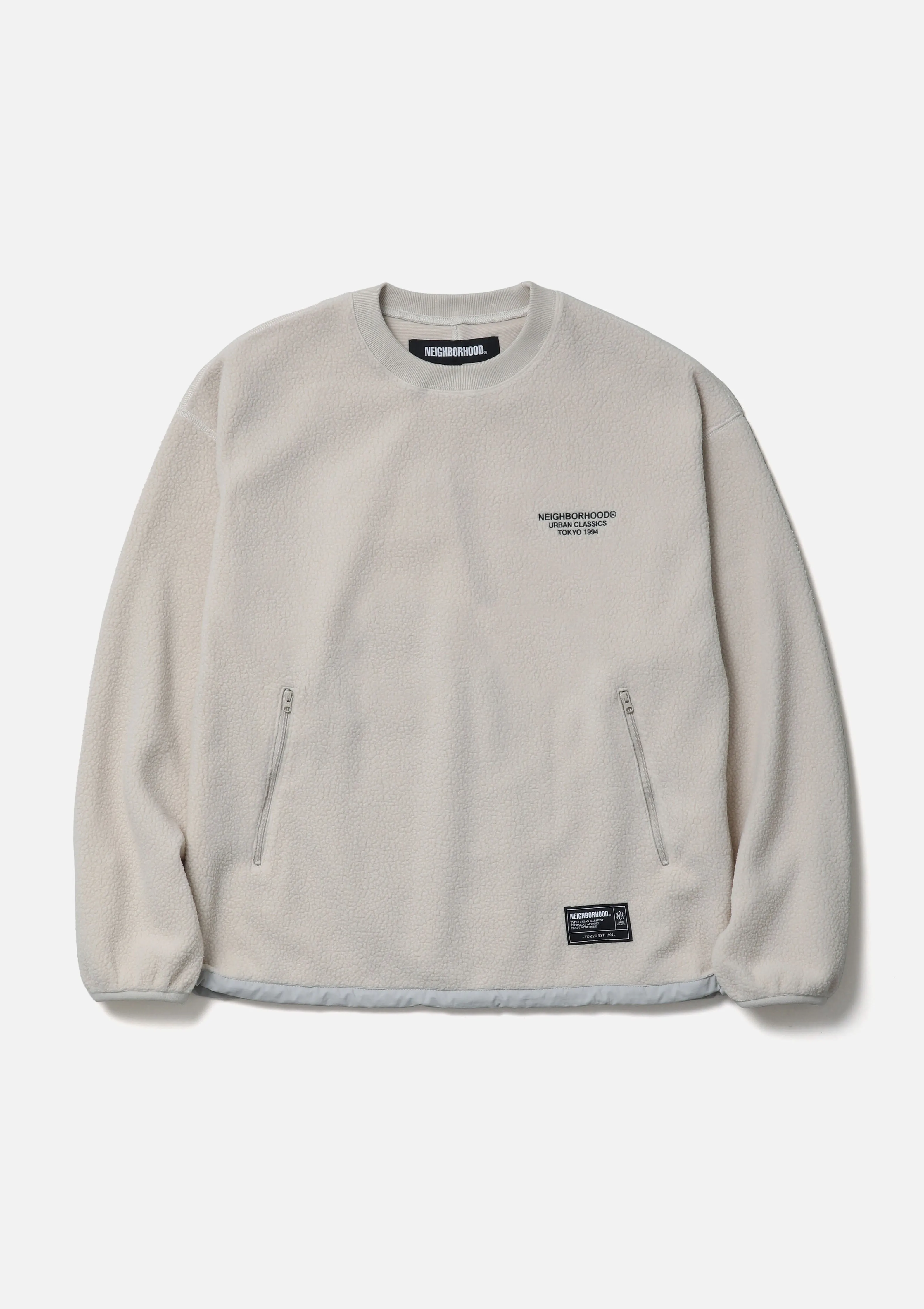 FLEECE CREWNECK LS sold by Neighborhood product image thumbnail 3