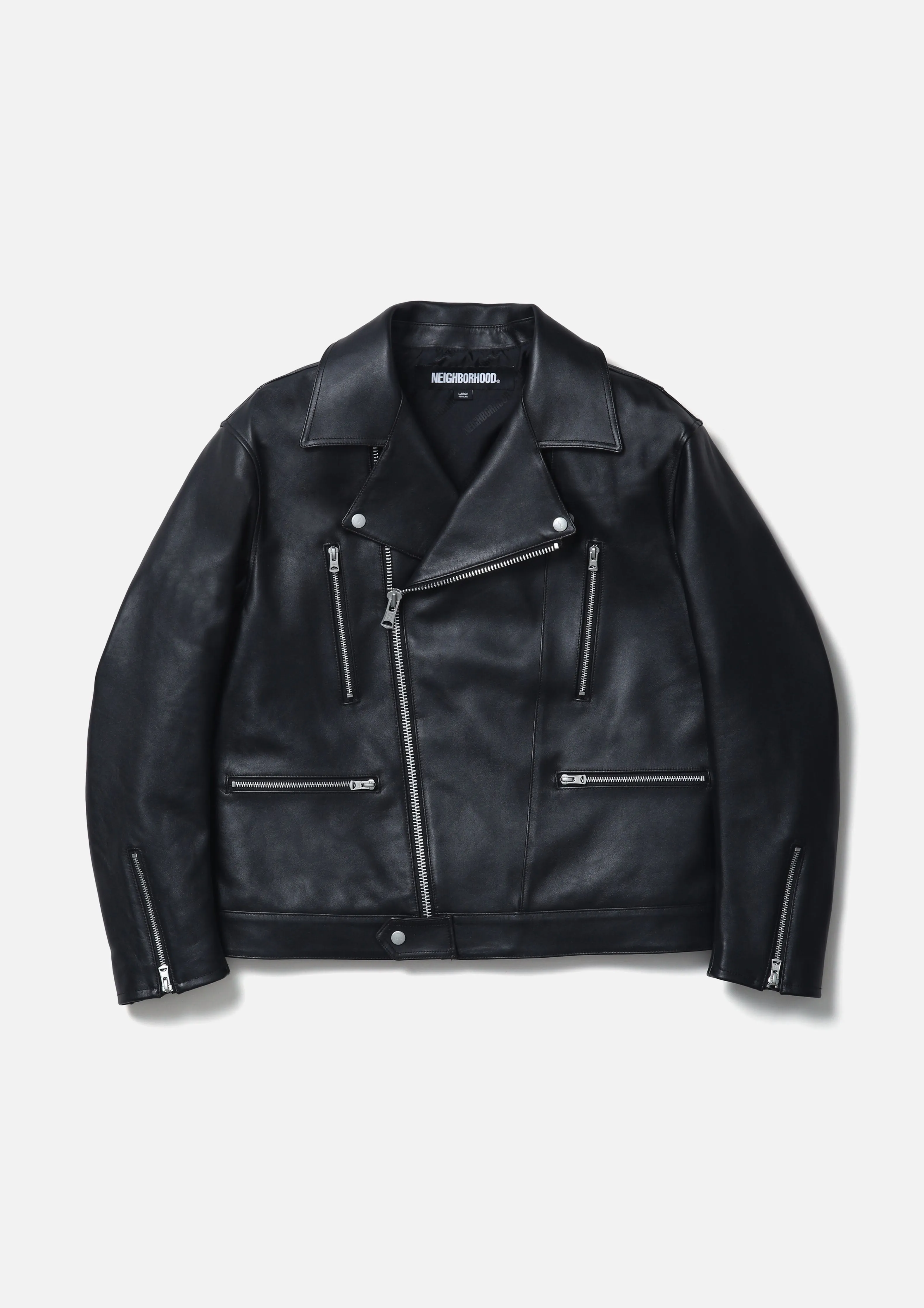 LEATHER RIDERS JACKET sold by Neighborhood product image thumbnail 2