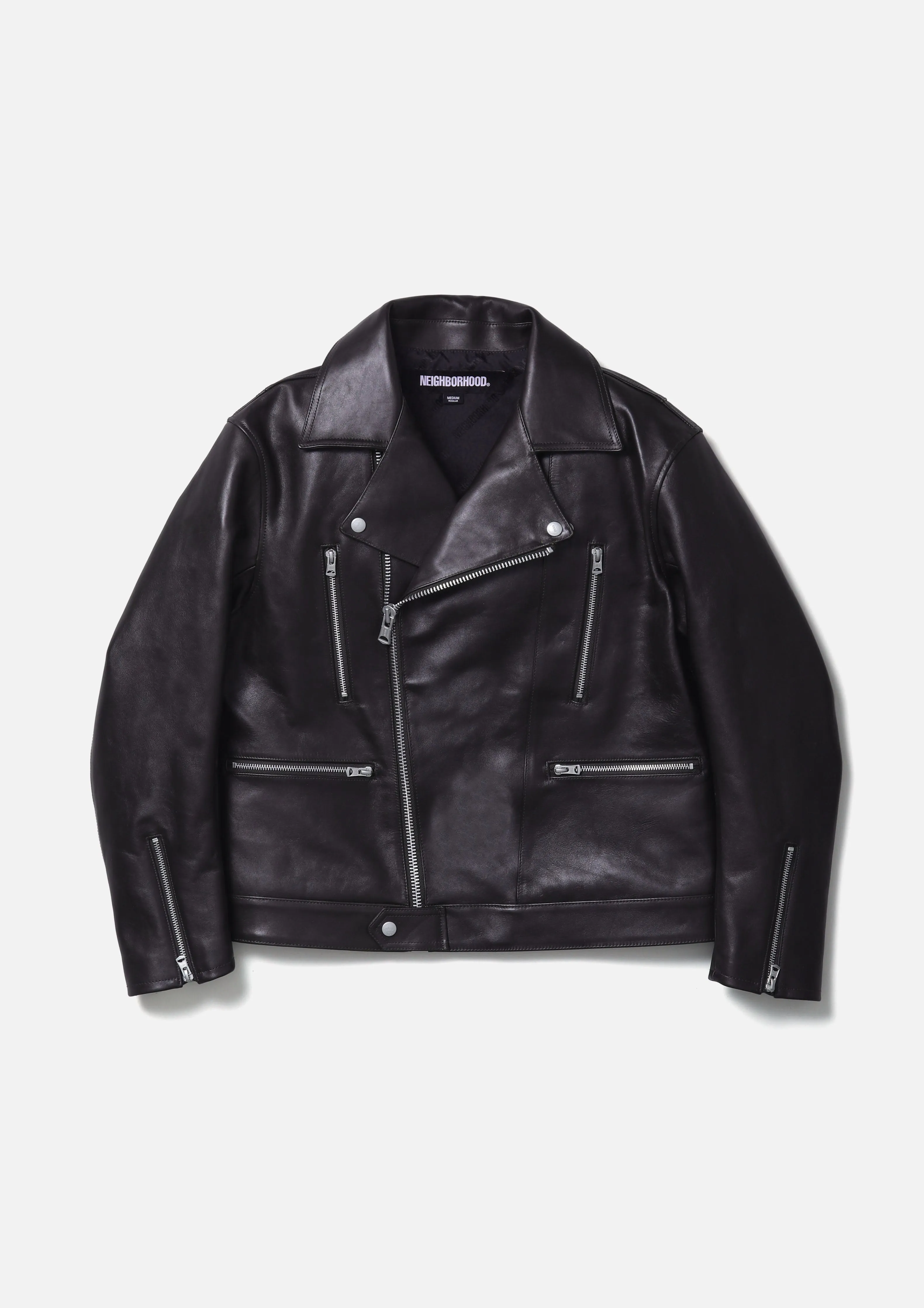 LEATHER RIDERS JACKET sold by Neighborhood