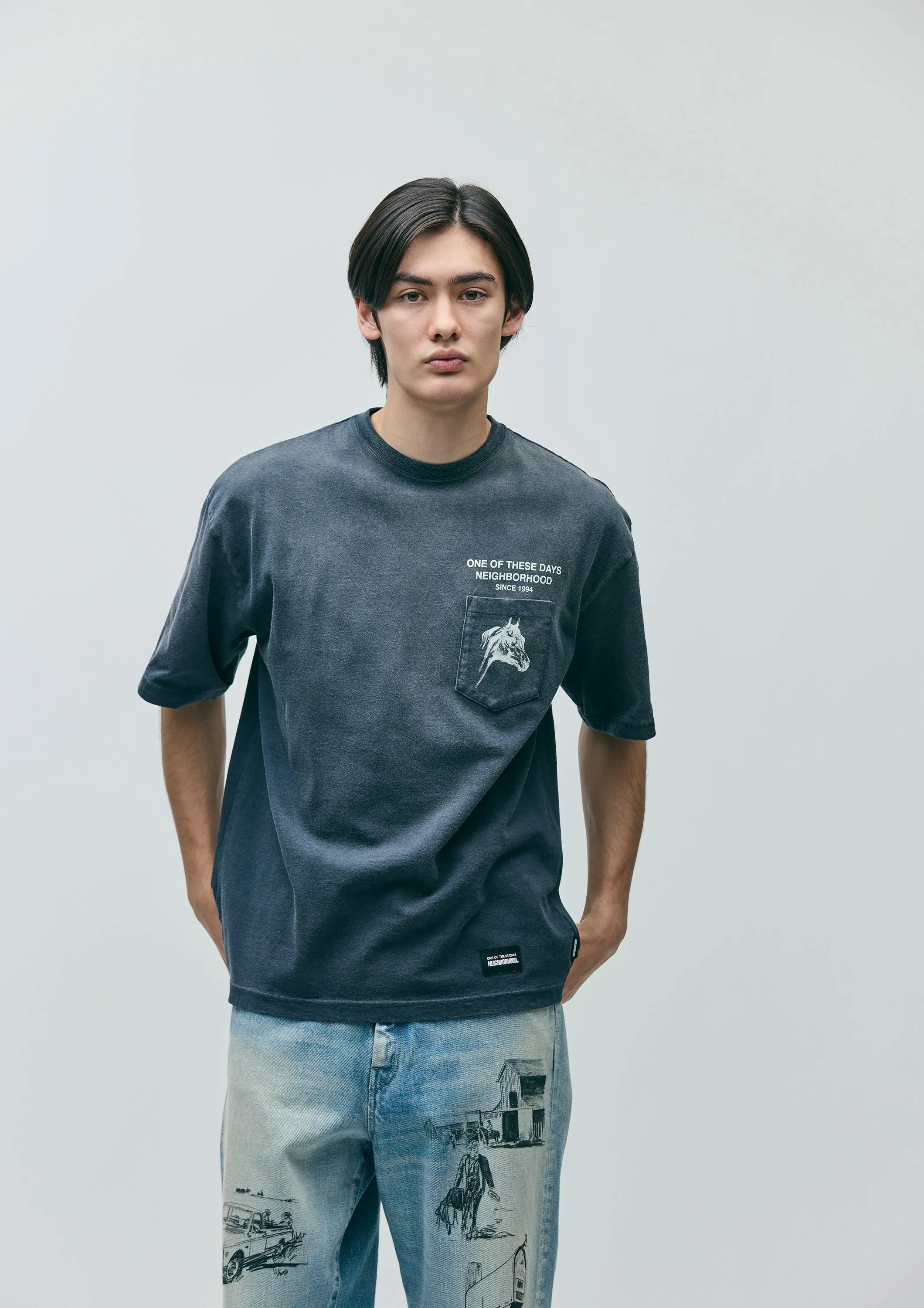 NH X OOTD . CREWNECK SS sold by Neighborhood product image thumbnail 3