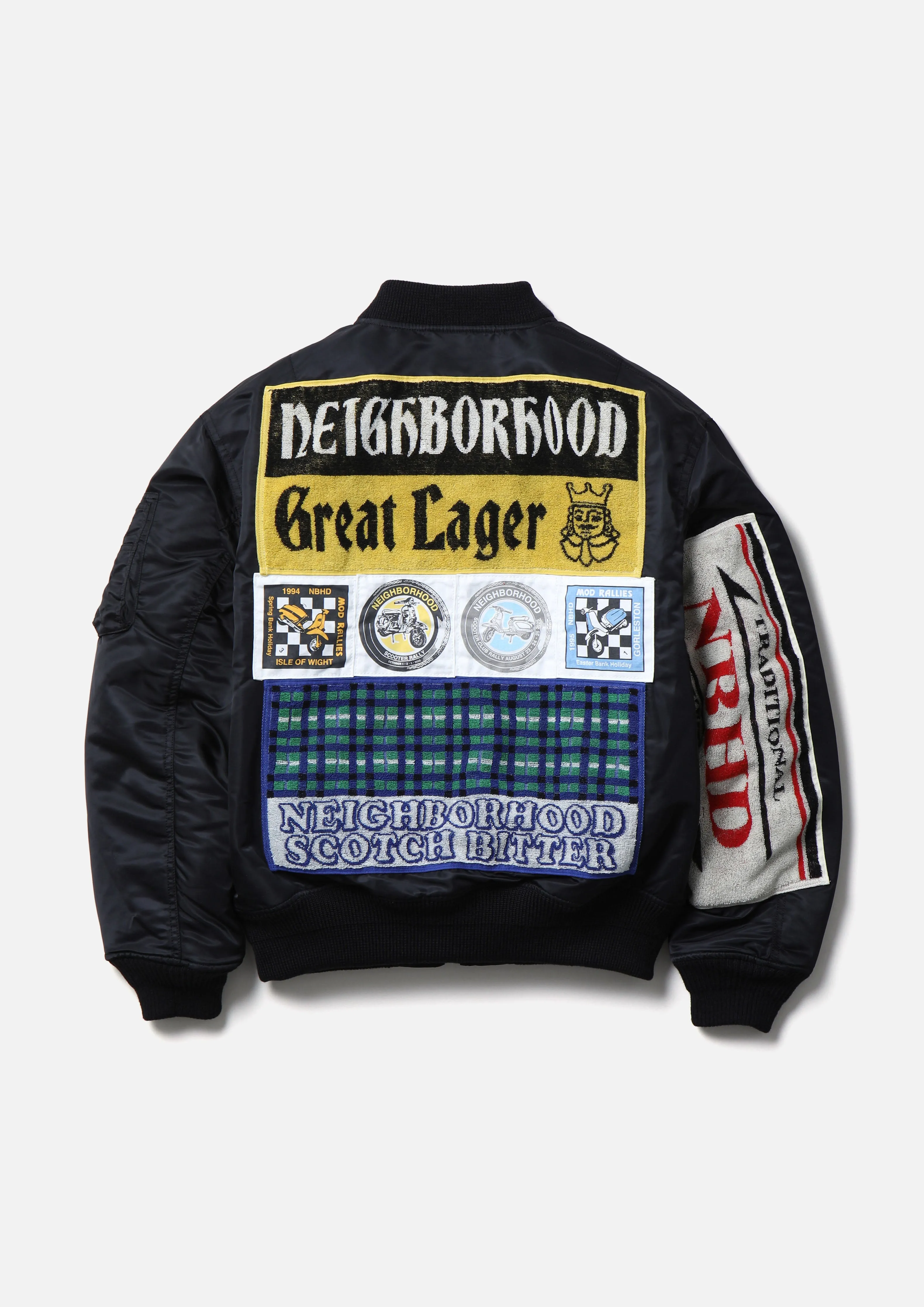 MA-1 FLIGHT JACKET MOD sold by Neighborhood product image thumbnail 3