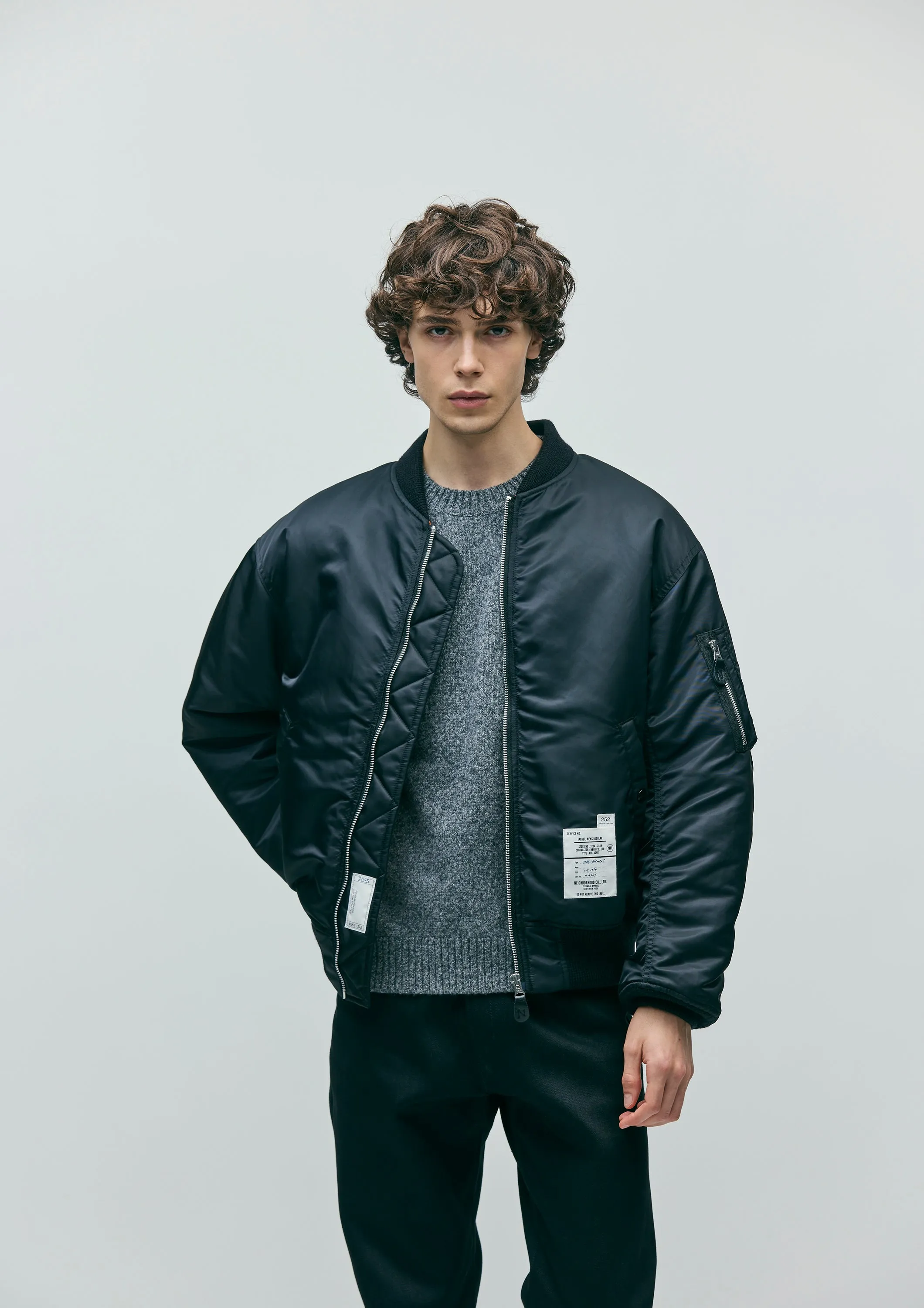 MA-1 FLIGHT JACKET MOD sold by Neighborhood product image thumbnail 4