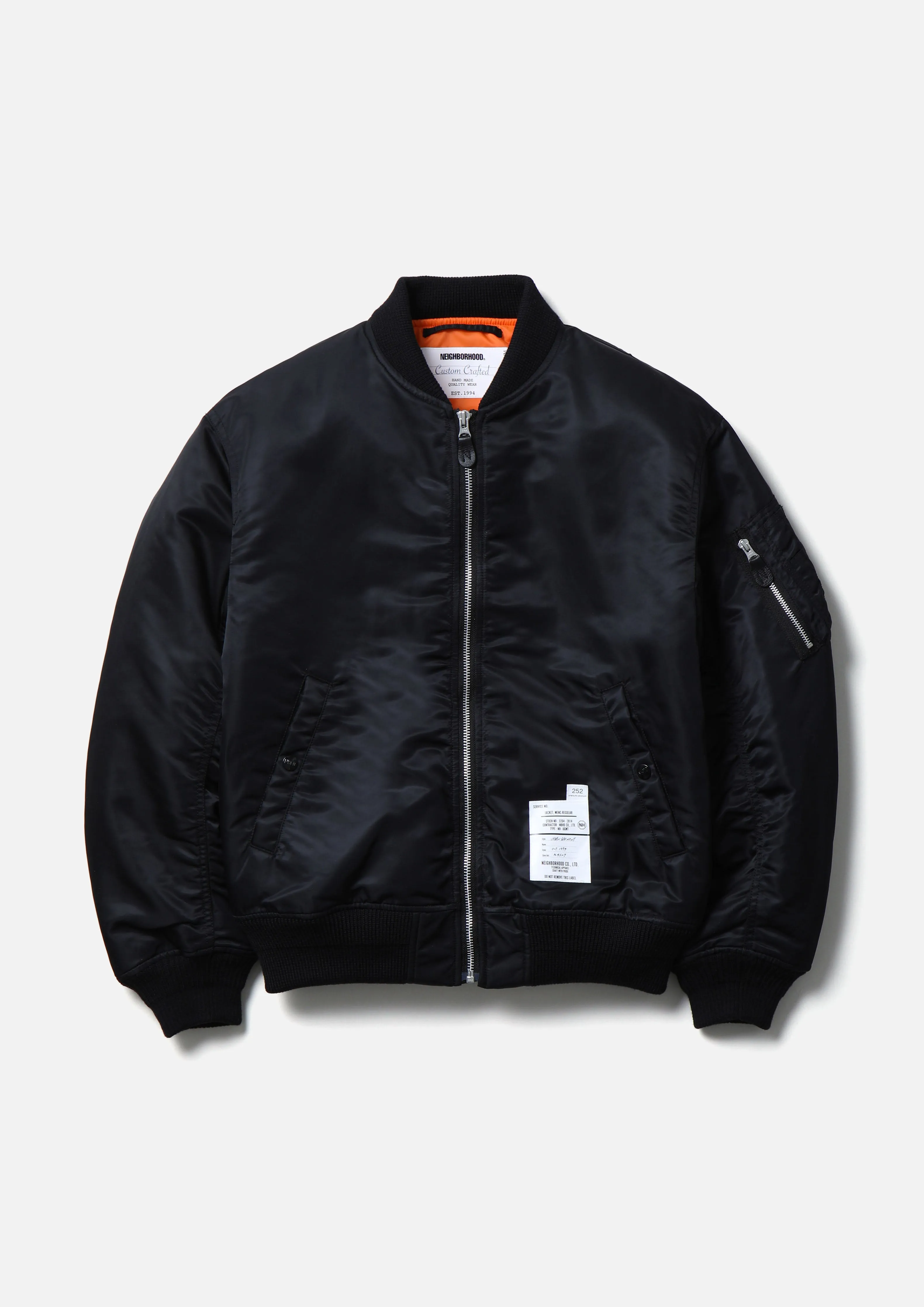 MA-1 FLIGHT JACKET MOD sold by Neighborhood product image thumbnail 2