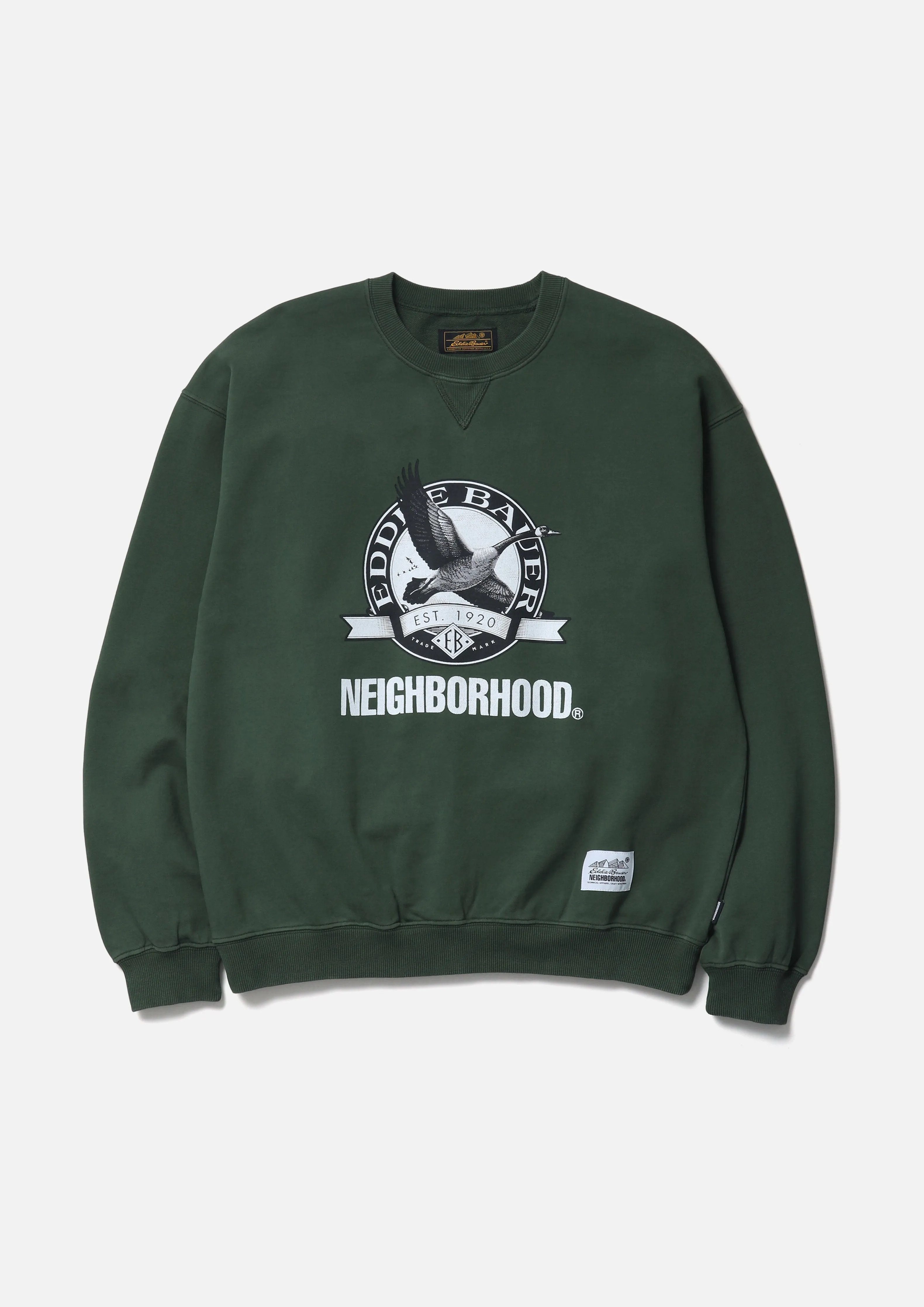 NH X EDDIE BAUER . WASHED SWEAT SHIRT LS sold by Neighborhood product image thumbnail 3