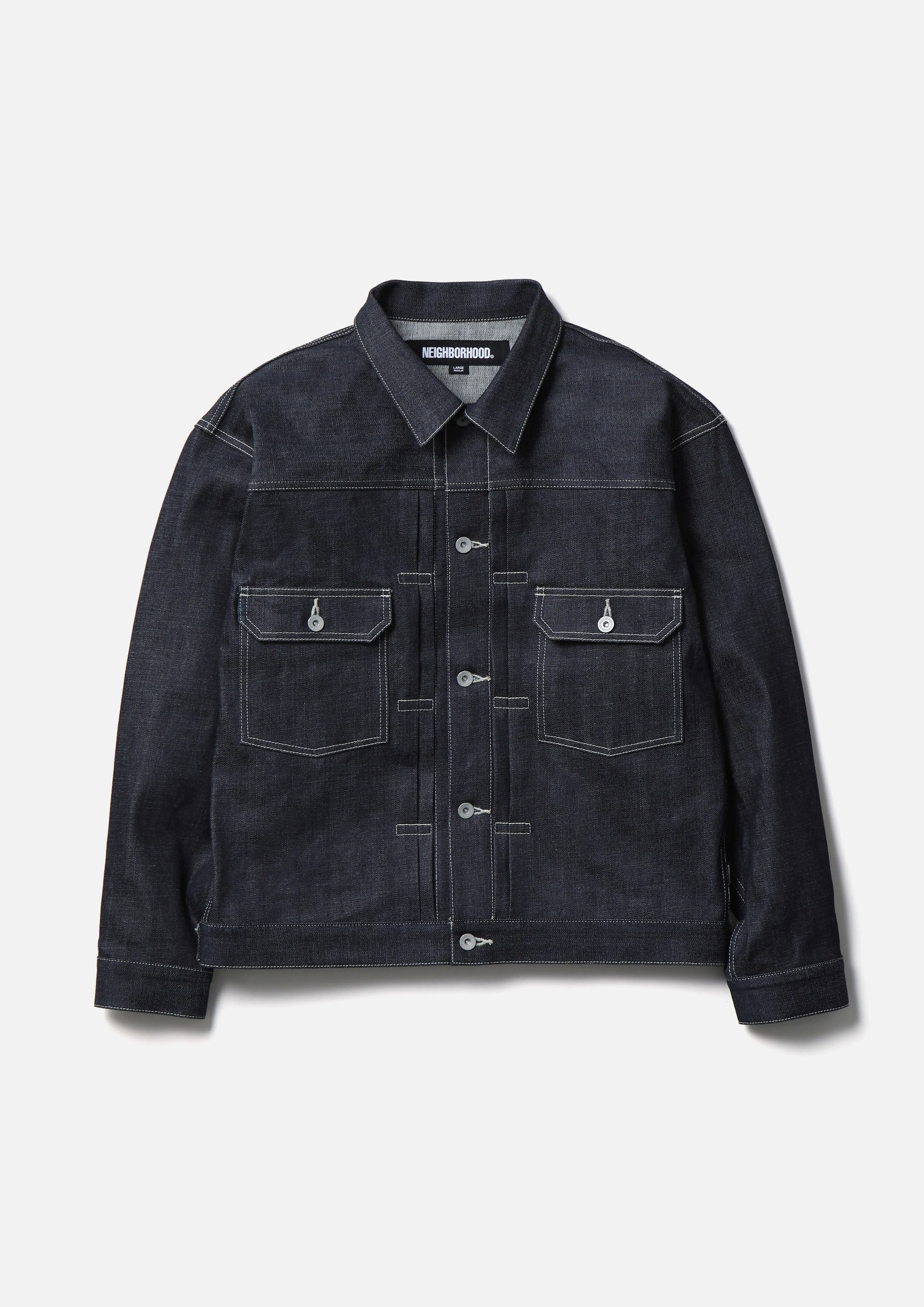 RIGID DENIM TYPE-2 JACKET sold by Neighborhood product image thumbnail 2