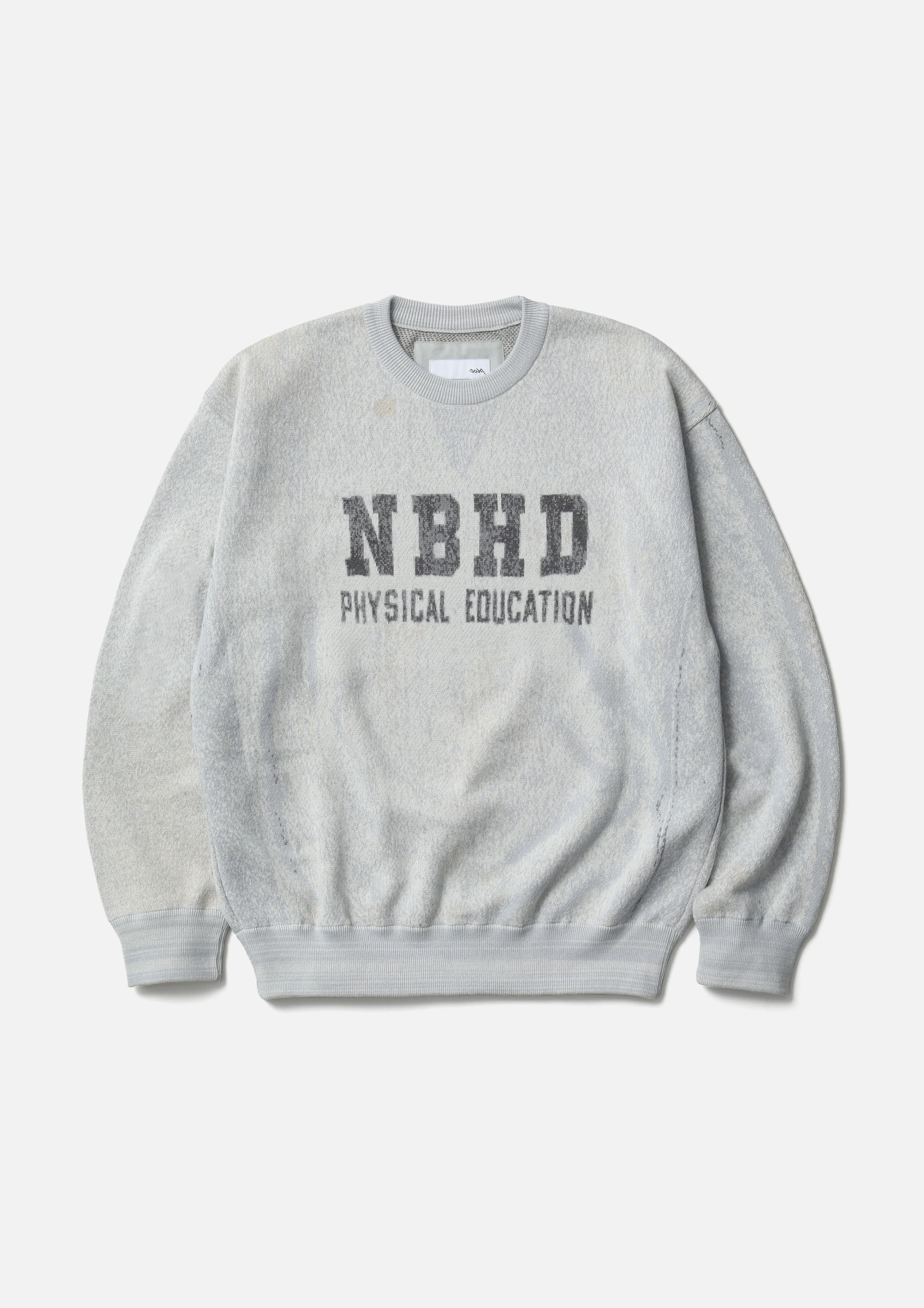 NH X TOLQ . SWEAT SHIRT PATTERN SWEATER sold by Neighborhood
