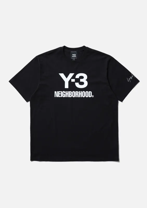 Y-3 NBHD LOGO TEE sold by Neighborhood