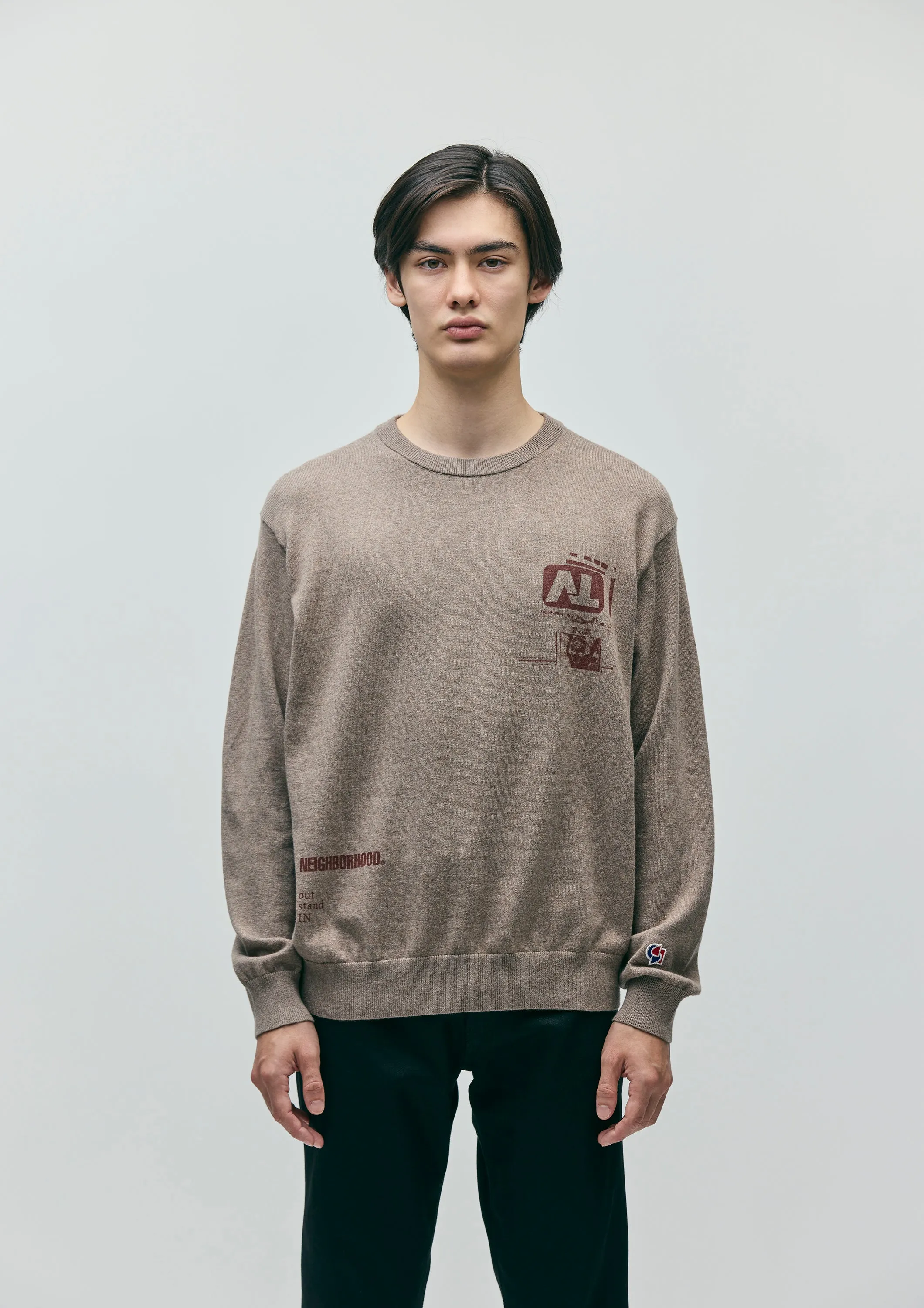 NH X OUT STAND IN . CREWNECK SWEATER sold by Neighborhood product image thumbnail 5