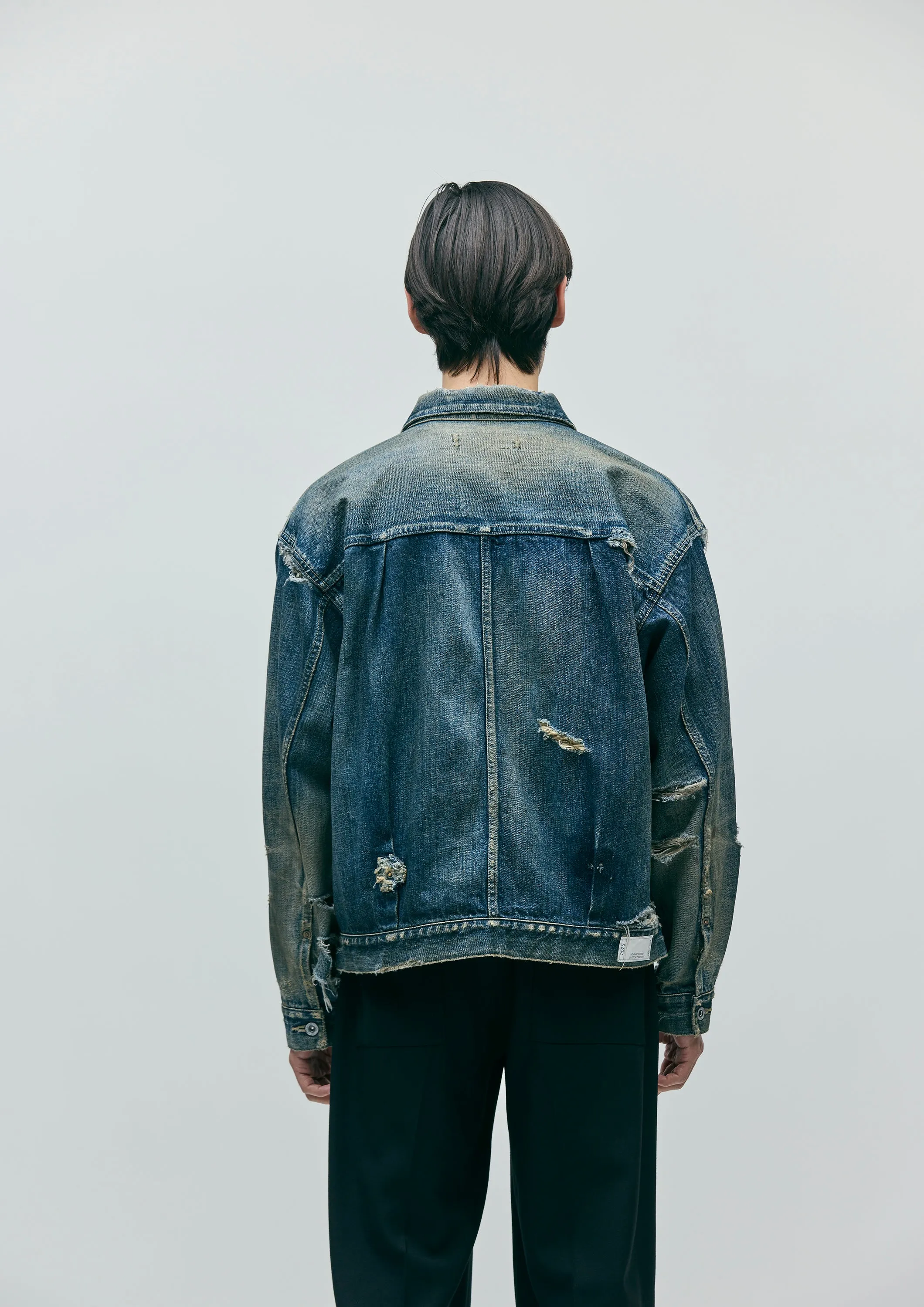 SAVAGE BT DENIM TYPE-1 JACKET sold by Neighborhood product image thumbnail 5