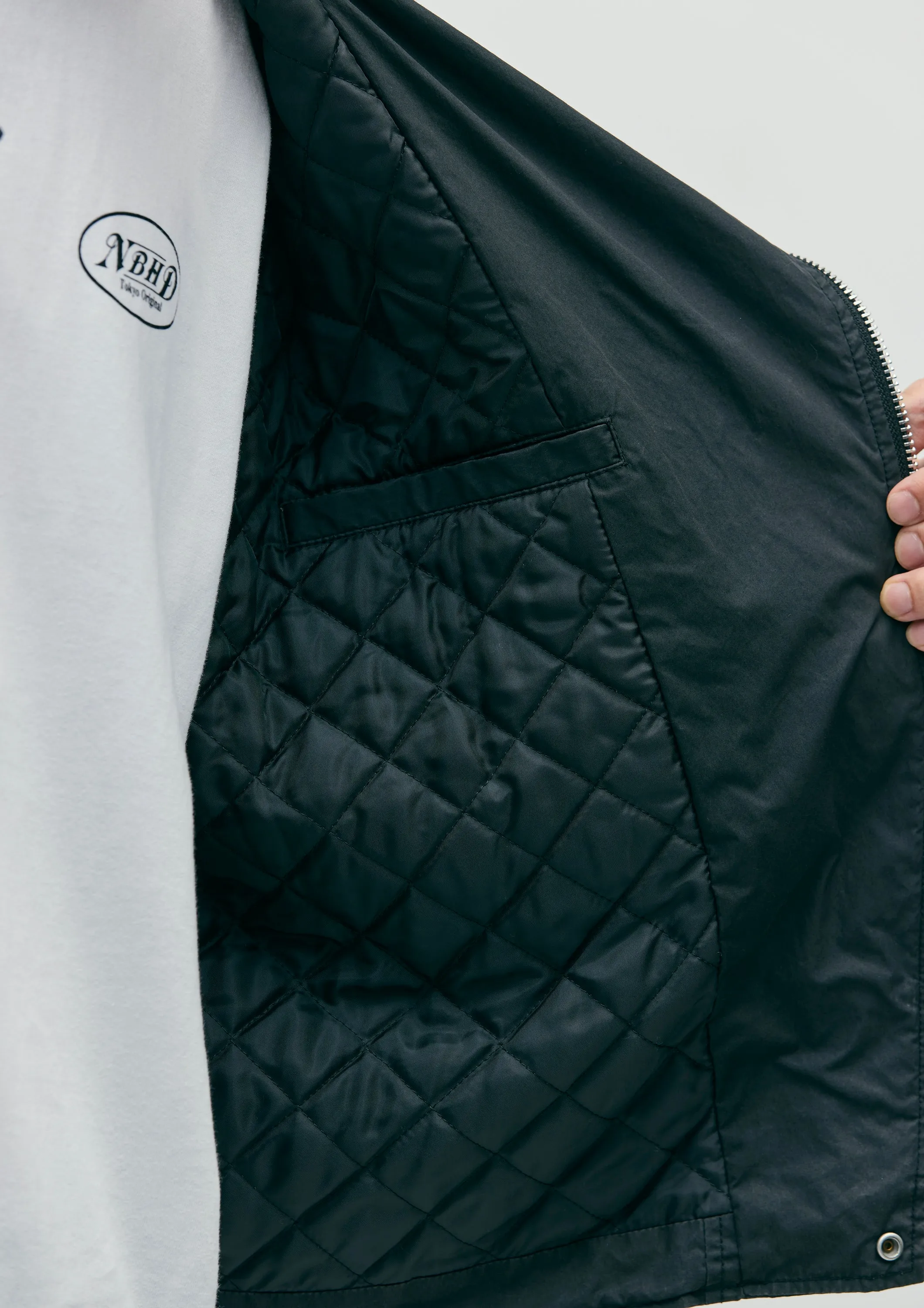 FADED STAND COLLAR RIDERS JACKET sold by Neighborhood product image thumbnail 4