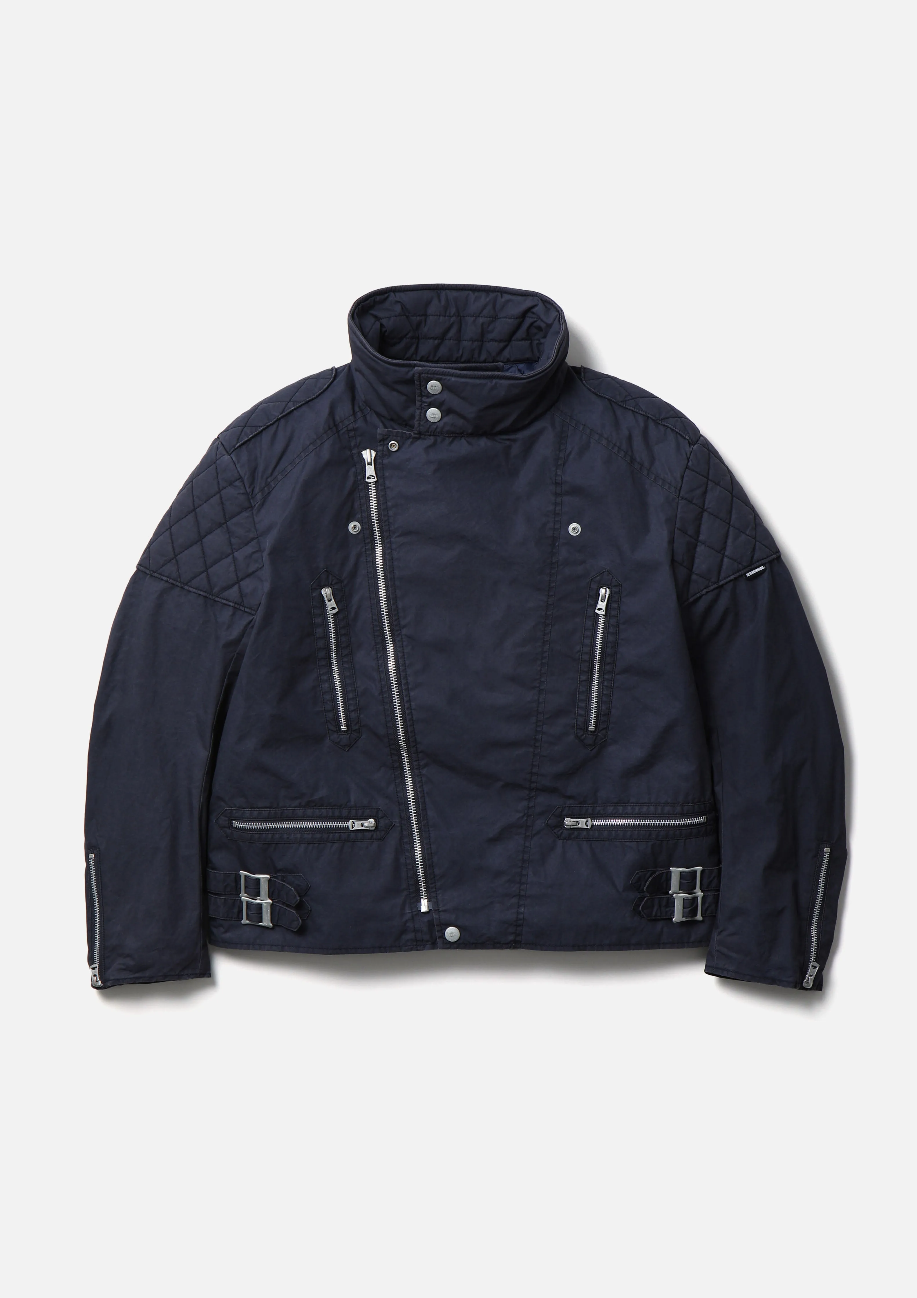 FADED STAND COLLAR RIDERS JACKET sold by Neighborhood product image thumbnail 2