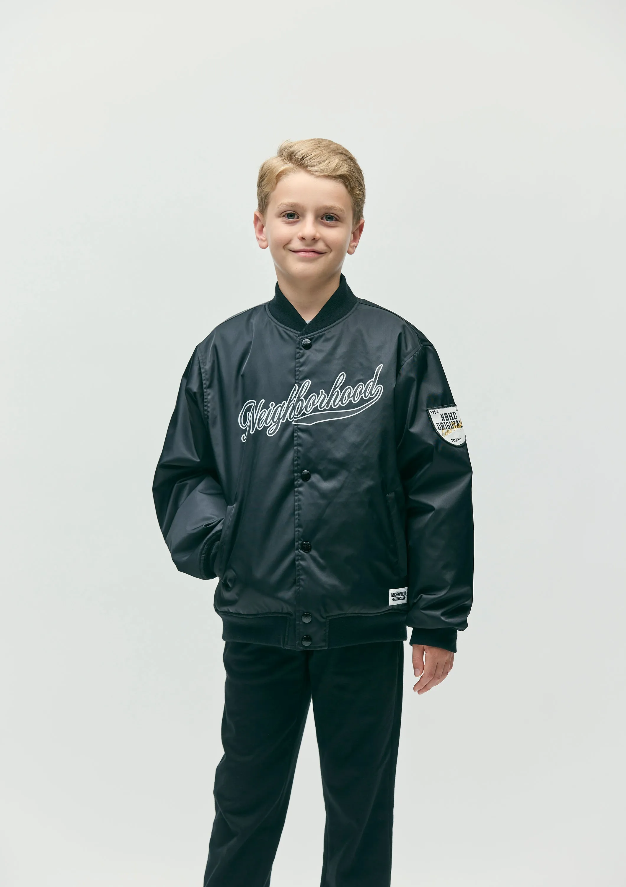 OT . BASEBALL JACKET sold by Neighborhood product image thumbnail 5