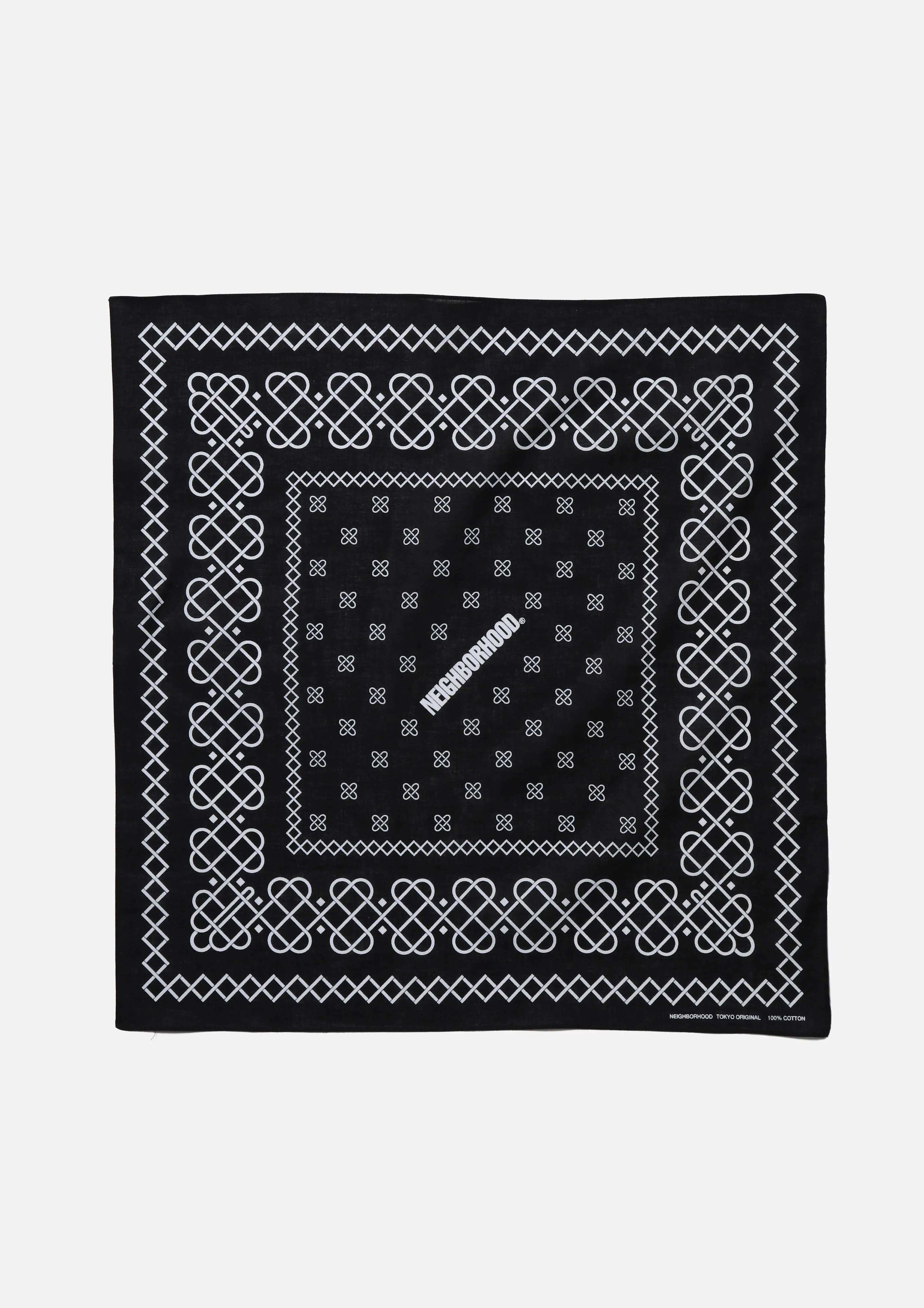 LINE PATTERN BANDANA sold by Neighborhood