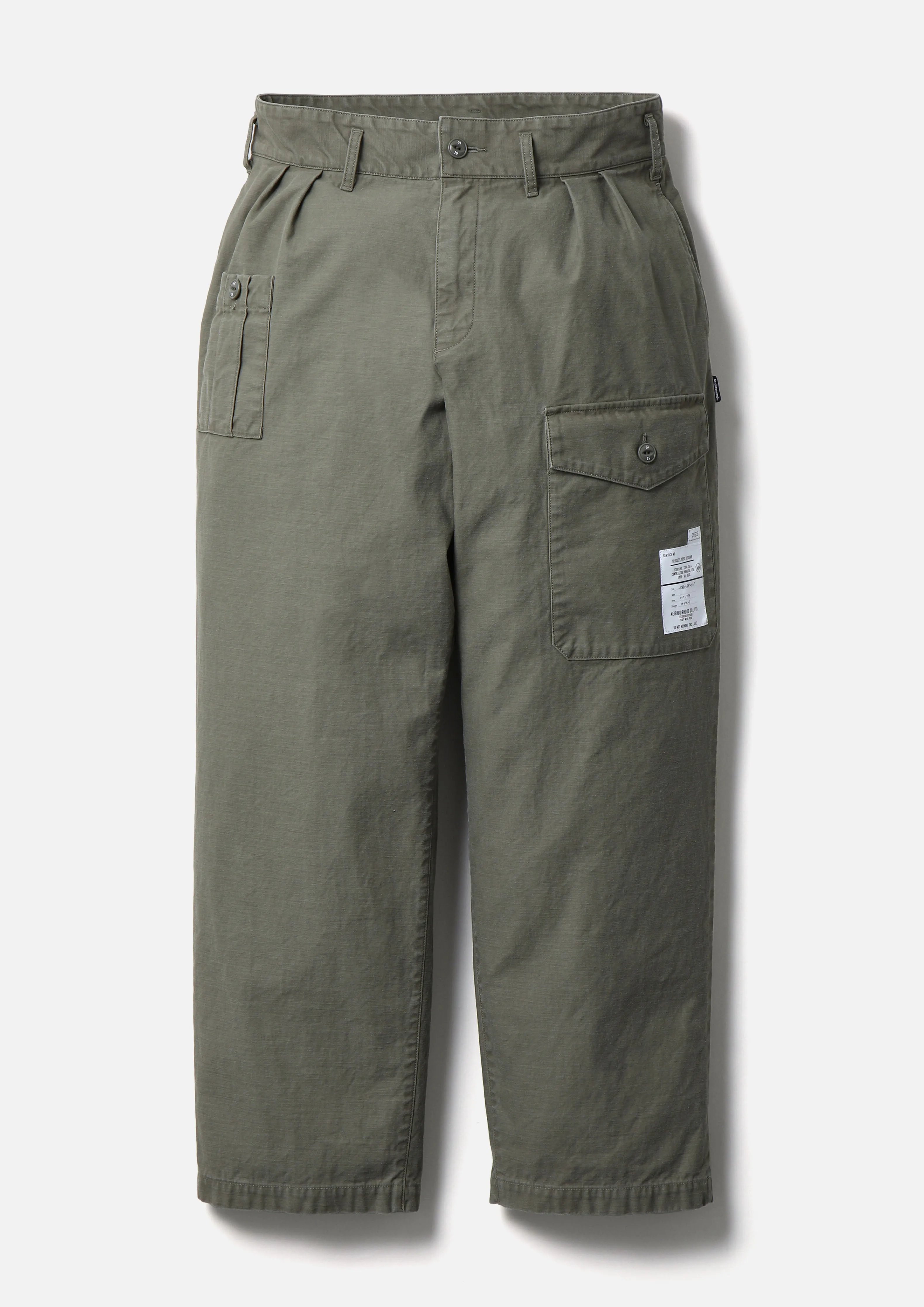 TWO TUCK CARGO PANTS sold by Neighborhood product image thumbnail 2