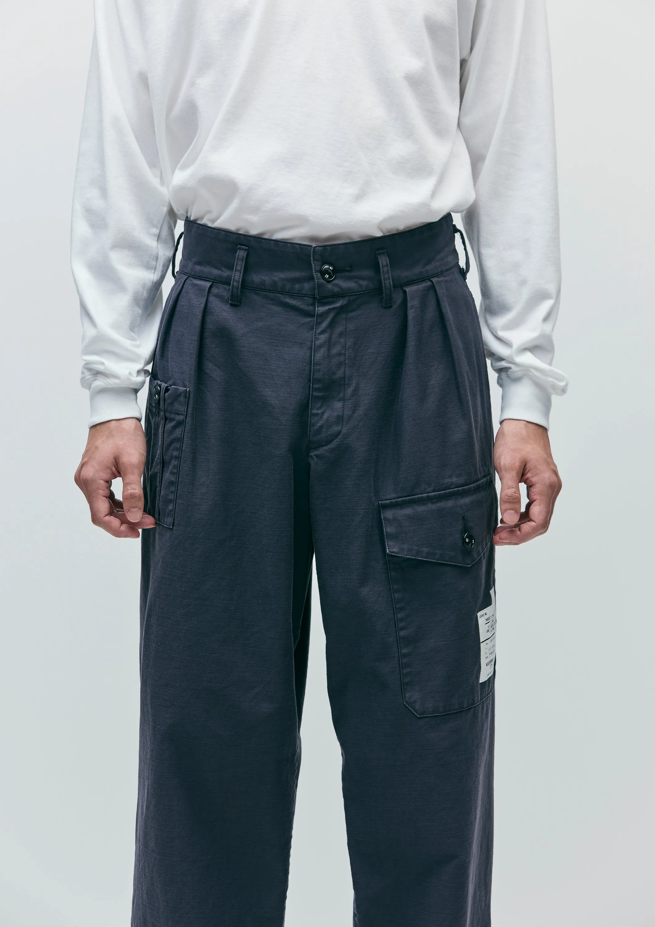 TWO TUCK CARGO PANTS sold by Neighborhood product image thumbnail 5