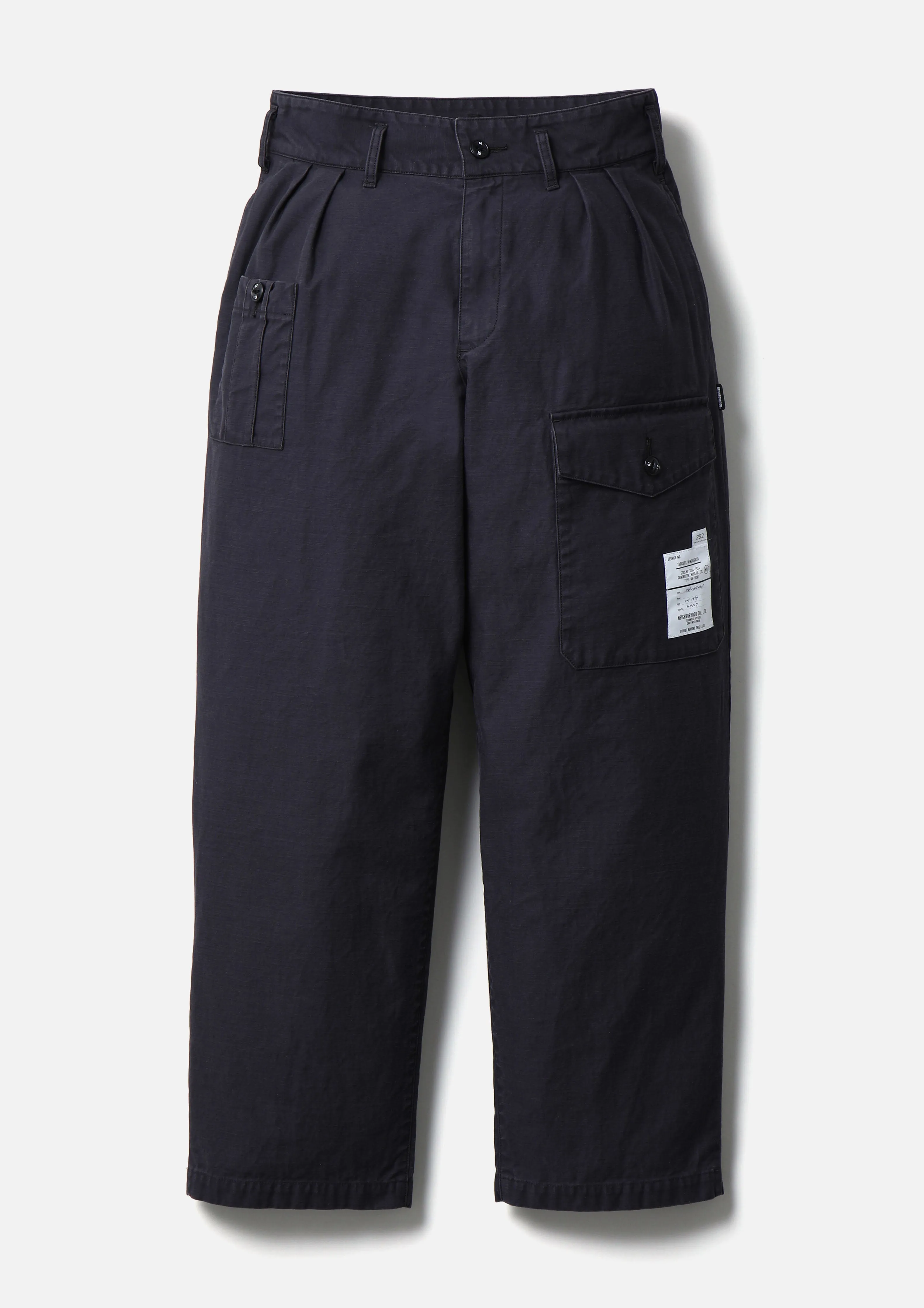 TWO TUCK CARGO PANTS sold by Neighborhood product image thumbnail 3