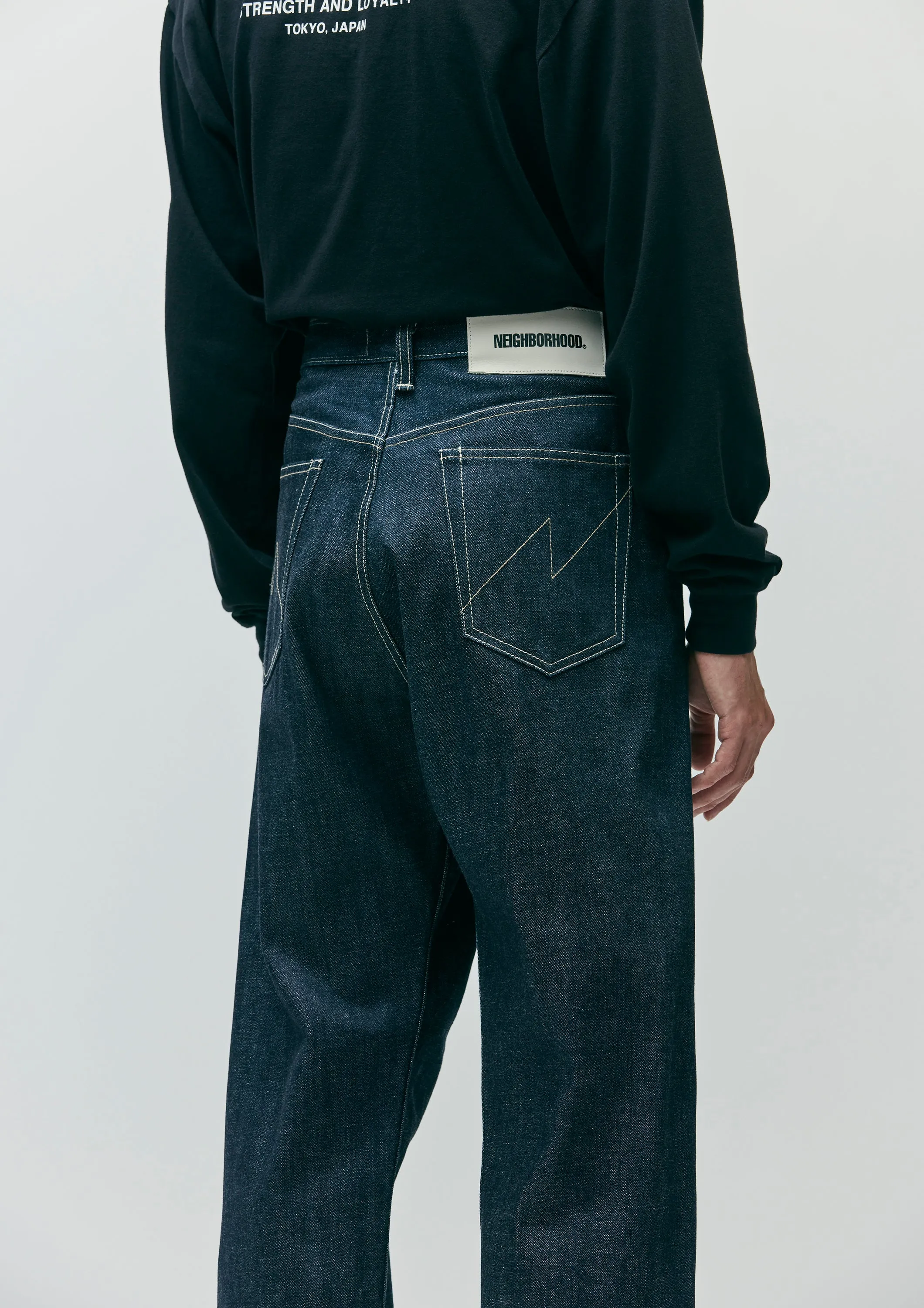 RIGID DENIM DP BASIC PANTS sold by Neighborhood product image thumbnail 5