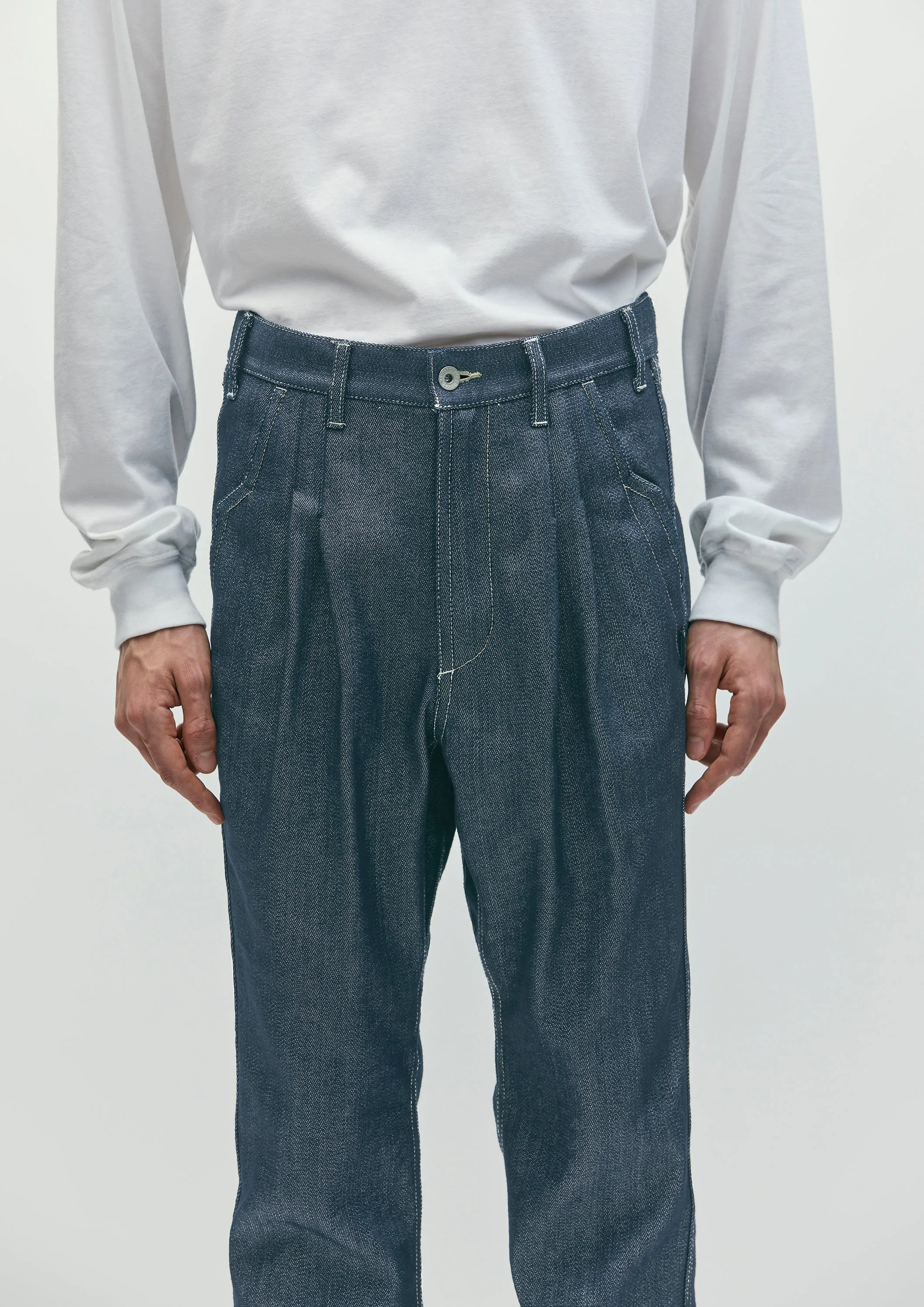 TWO TUCK DENIM PANTS sold by Neighborhood product image thumbnail 3