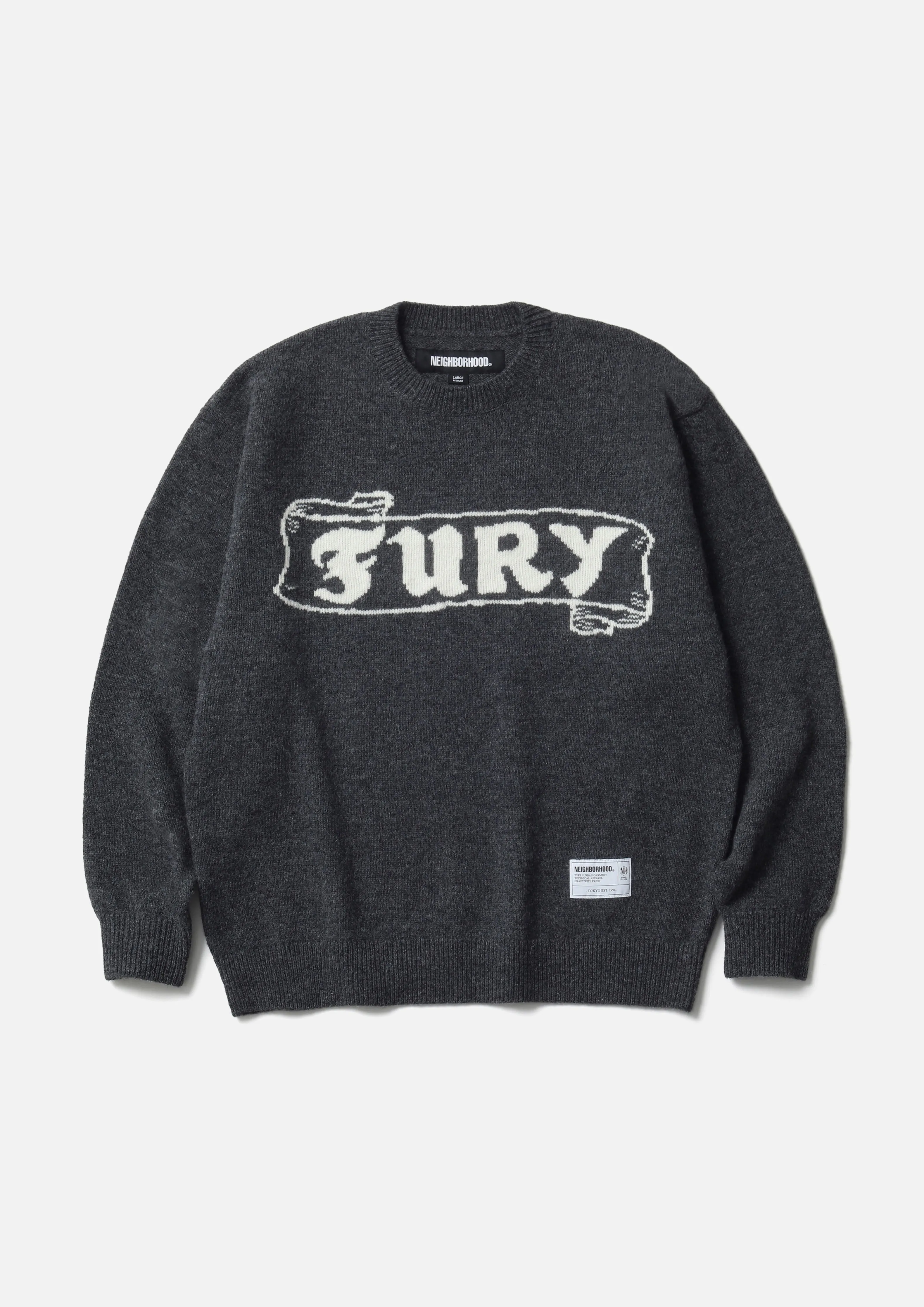 INTARSIA CREWNECK SWEATER sold by Neighborhood product image thumbnail 2