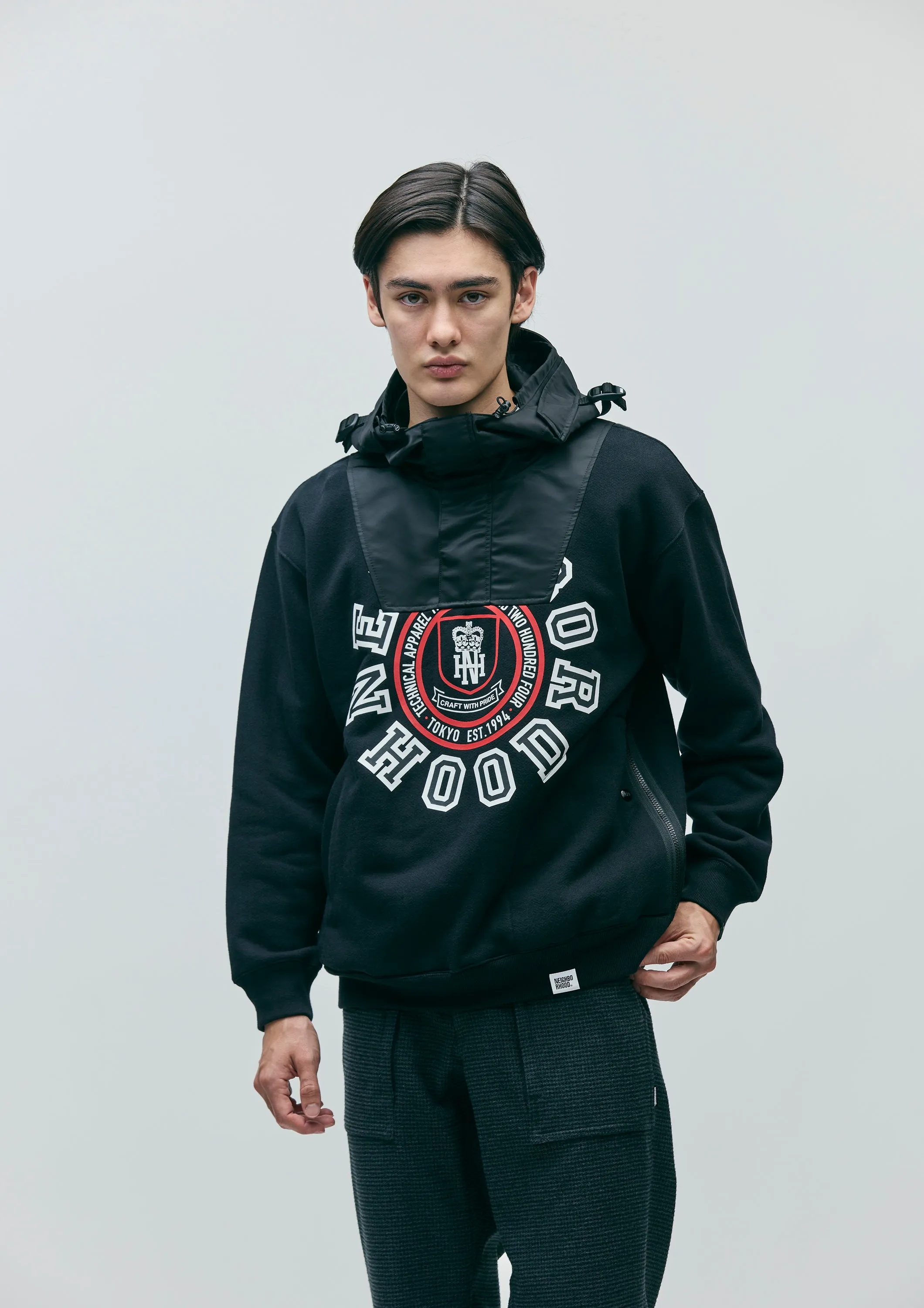 COMBINATION SWEAT HOODIE LS sold by Neighborhood product image thumbnail 4