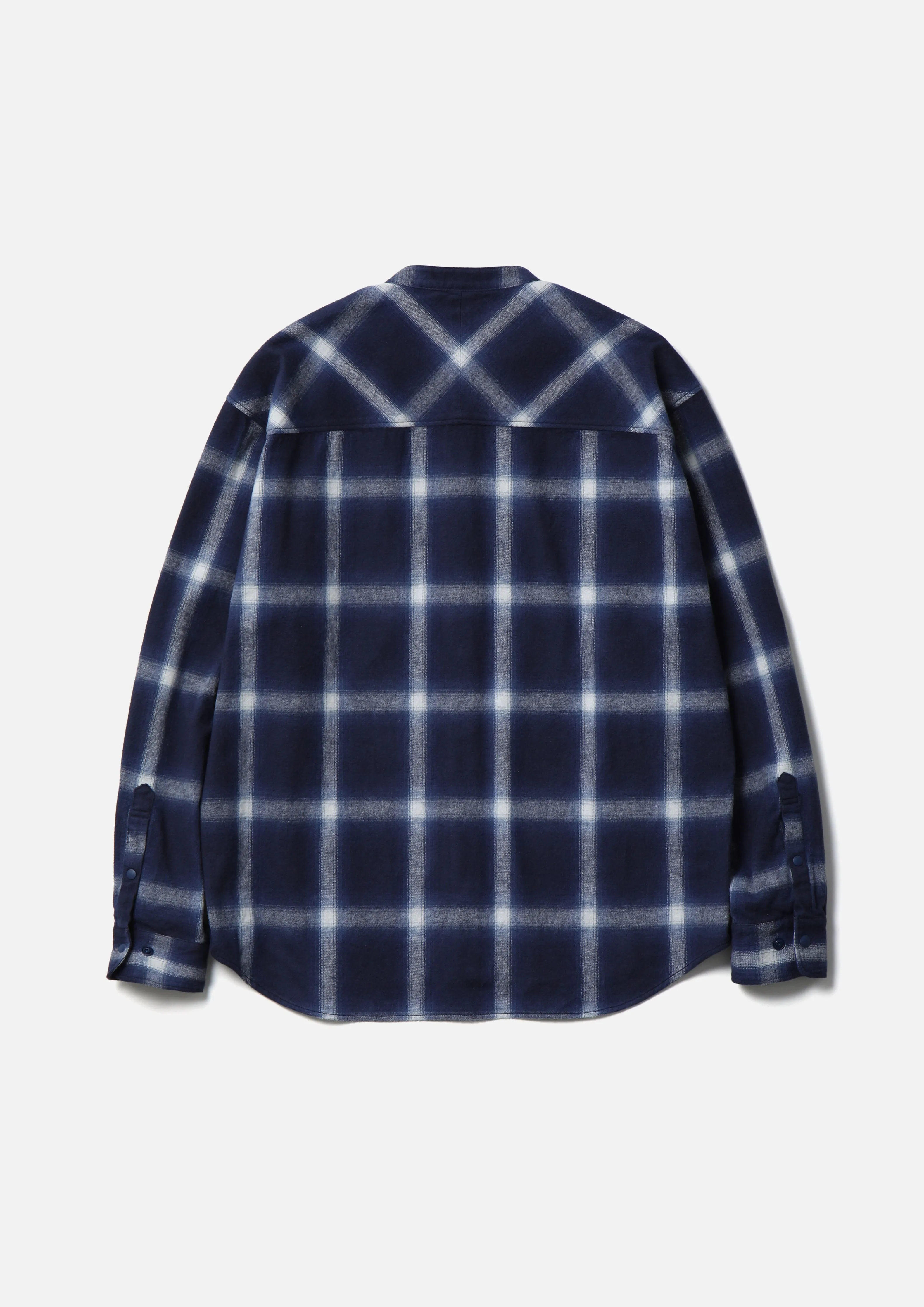 HOMBRE CHECK BAND COLLAR SHIRT LS sold by Neighborhood product image thumbnail 4