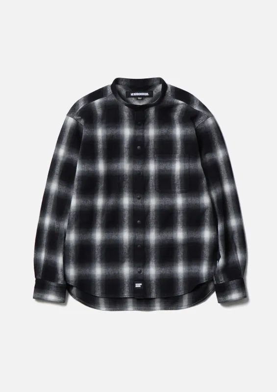 HOMBRE CHECK BAND COLLAR SHIRT LS sold by Neighborhood