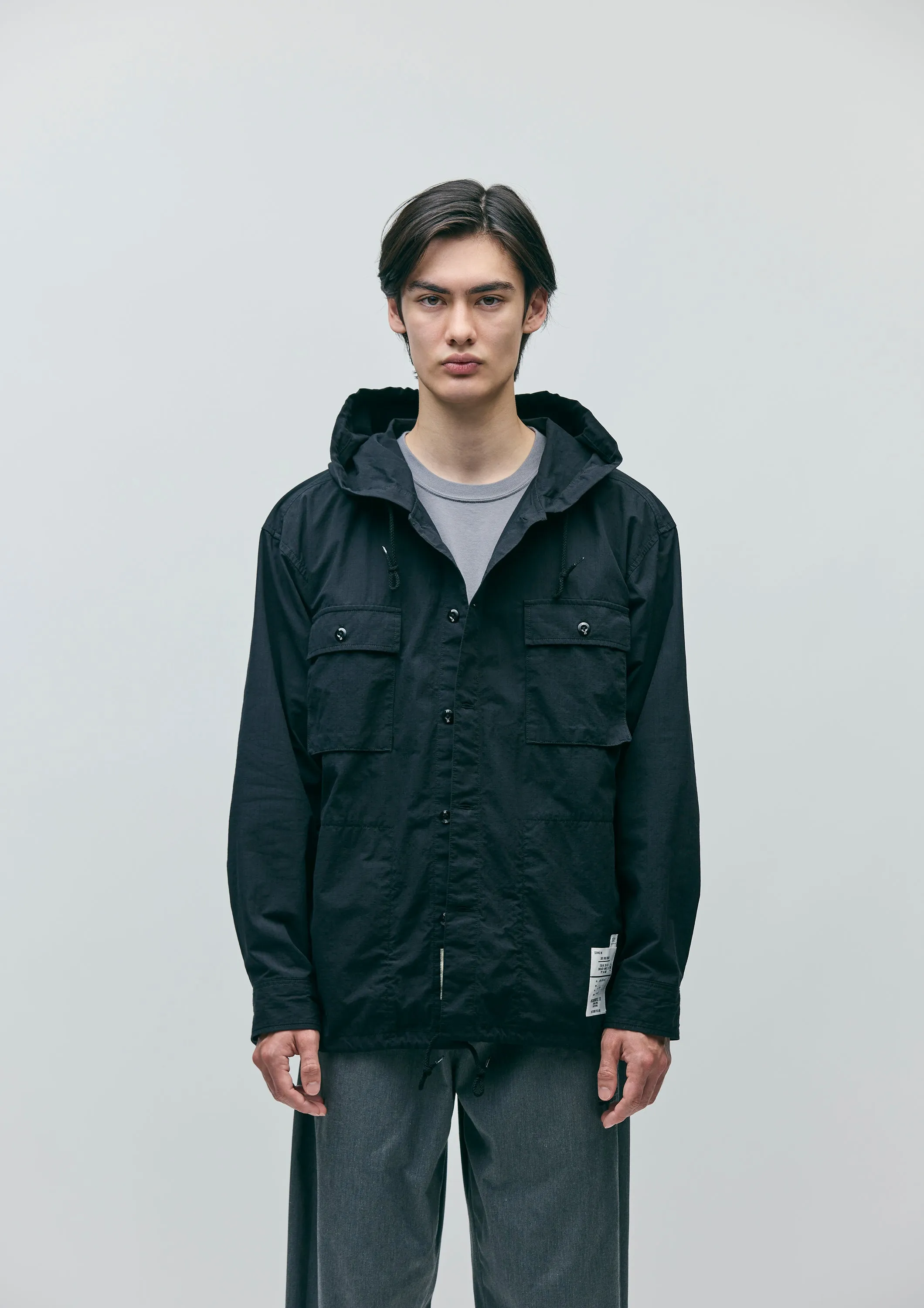 HOODED SHIRT LS sold by Neighborhood product image thumbnail 5