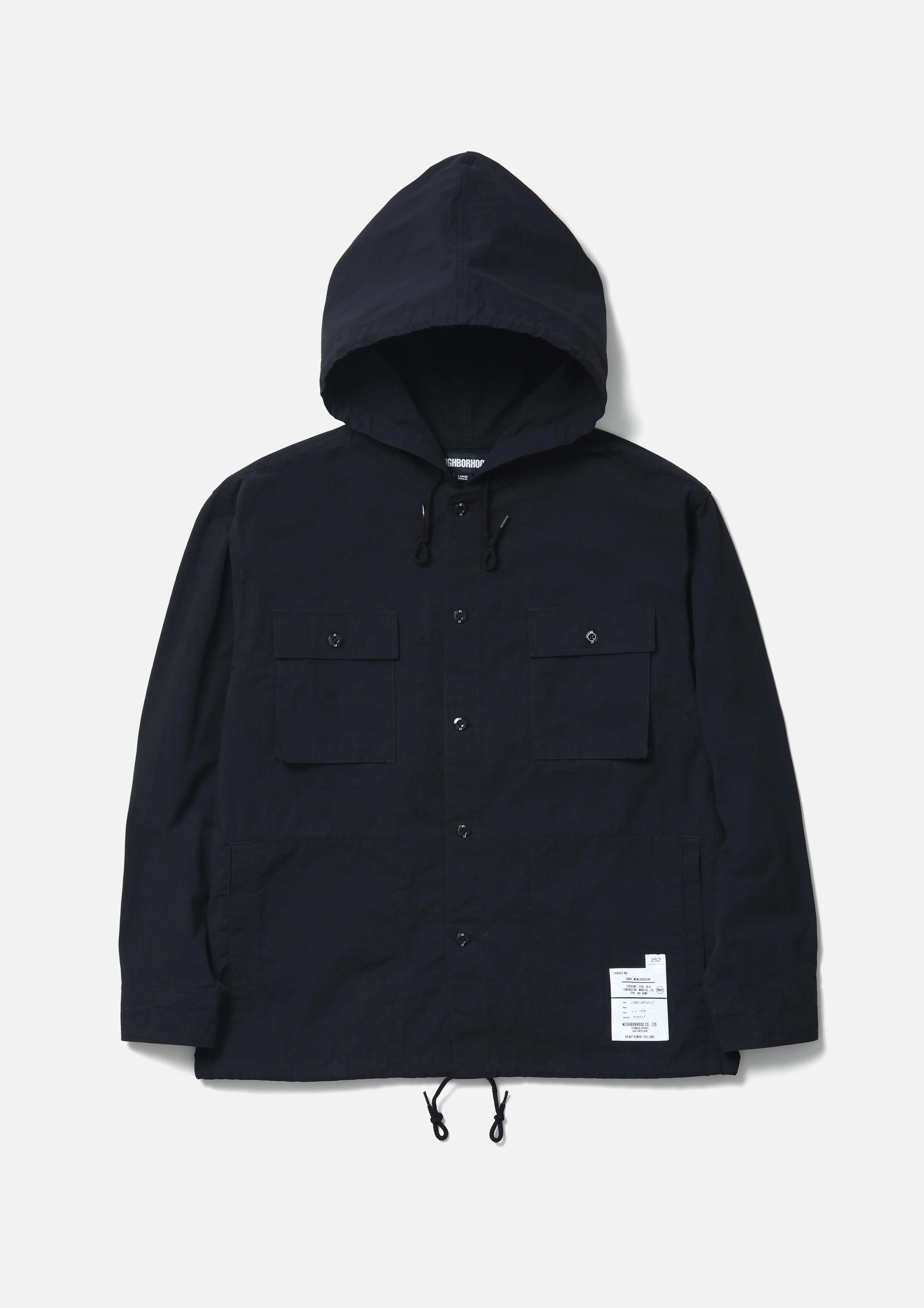 HOODED SHIRT LS sold by Neighborhood product image thumbnail 2