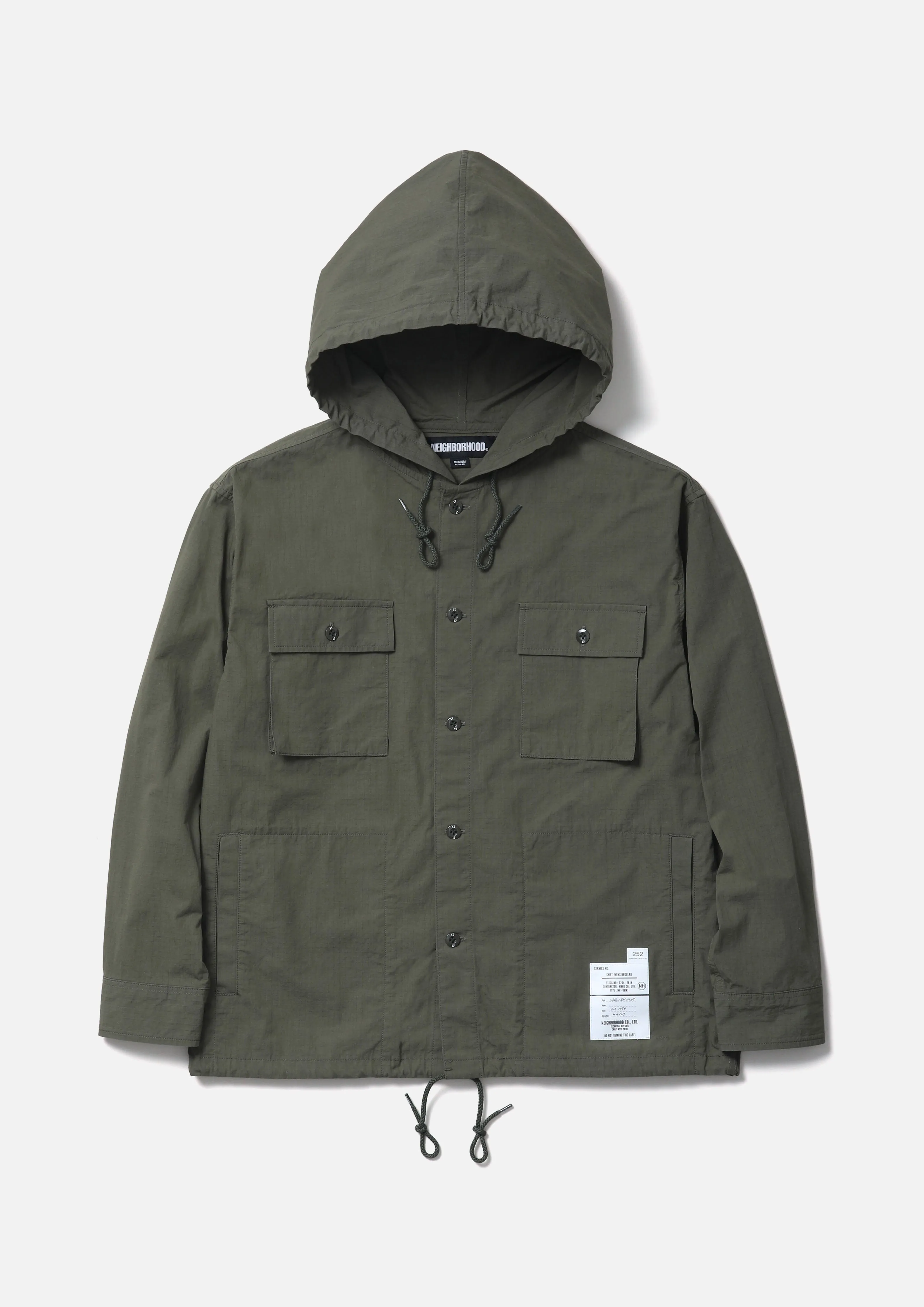 HOODED SHIRT LS sold by Neighborhood product image thumbnail 3