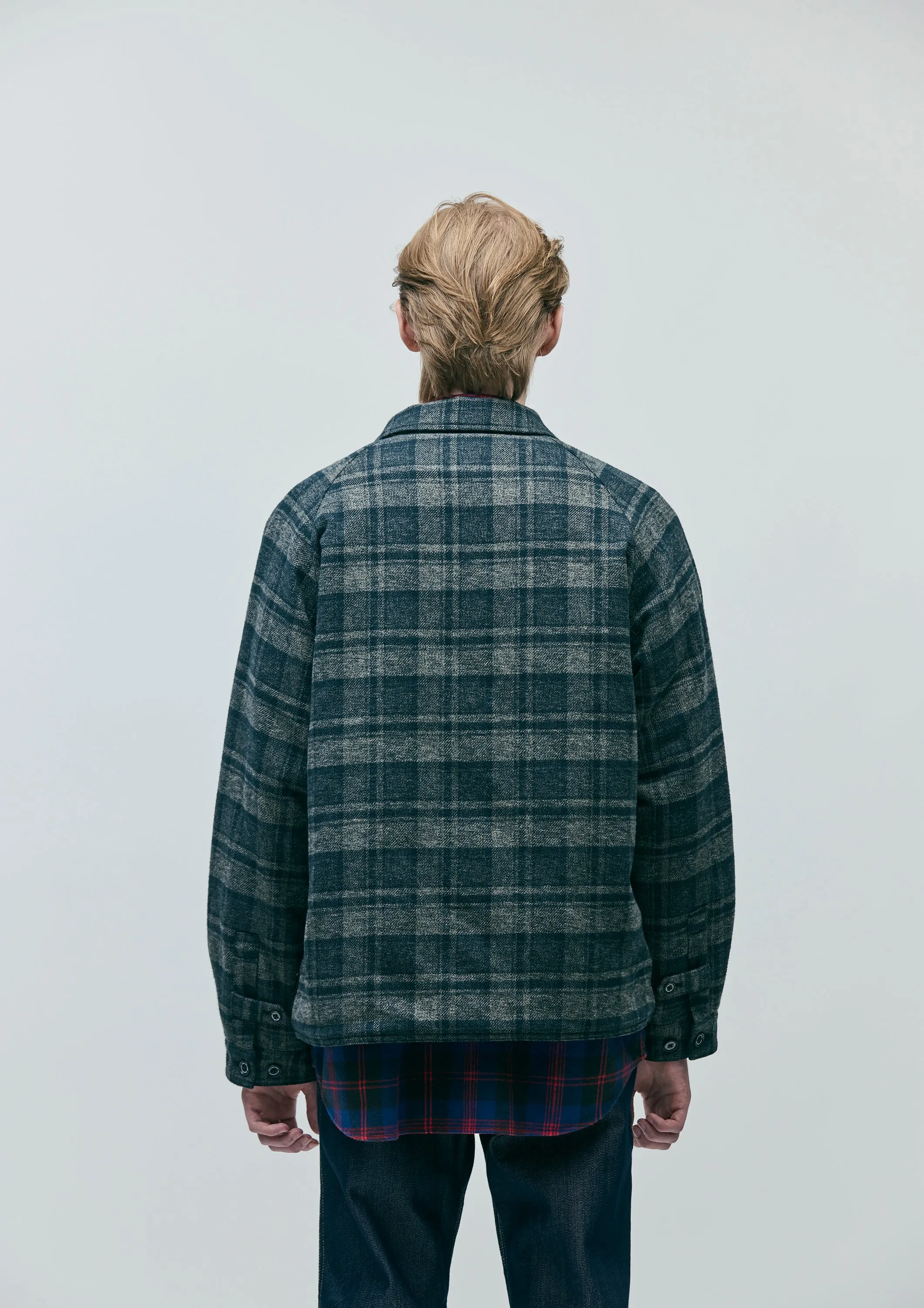 CHECK ZIP JACKET sold by Neighborhood product image thumbnail 5