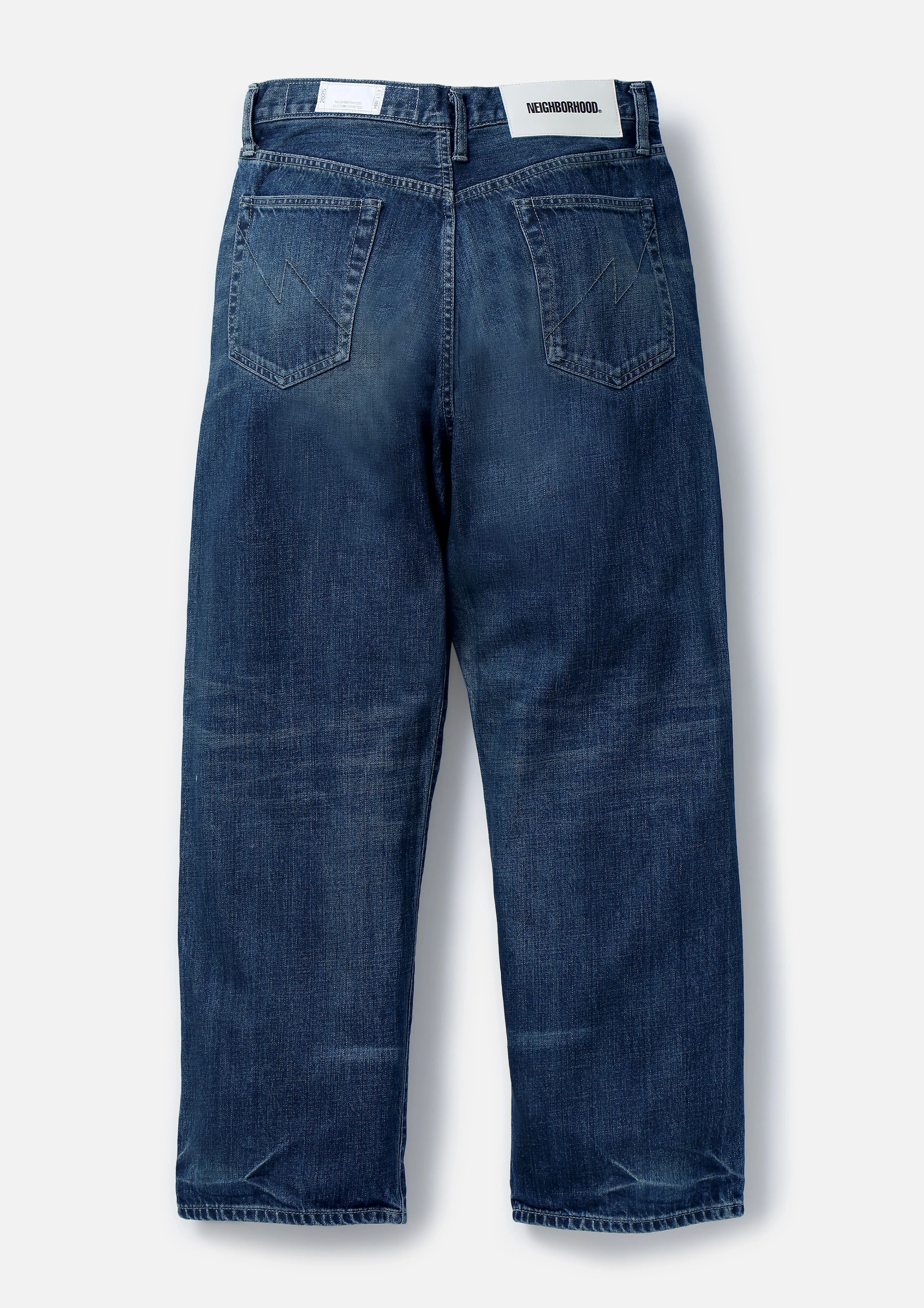 WASHED DENIM DP WIDE PANTS sold by Neighborhood product image thumbnail 3