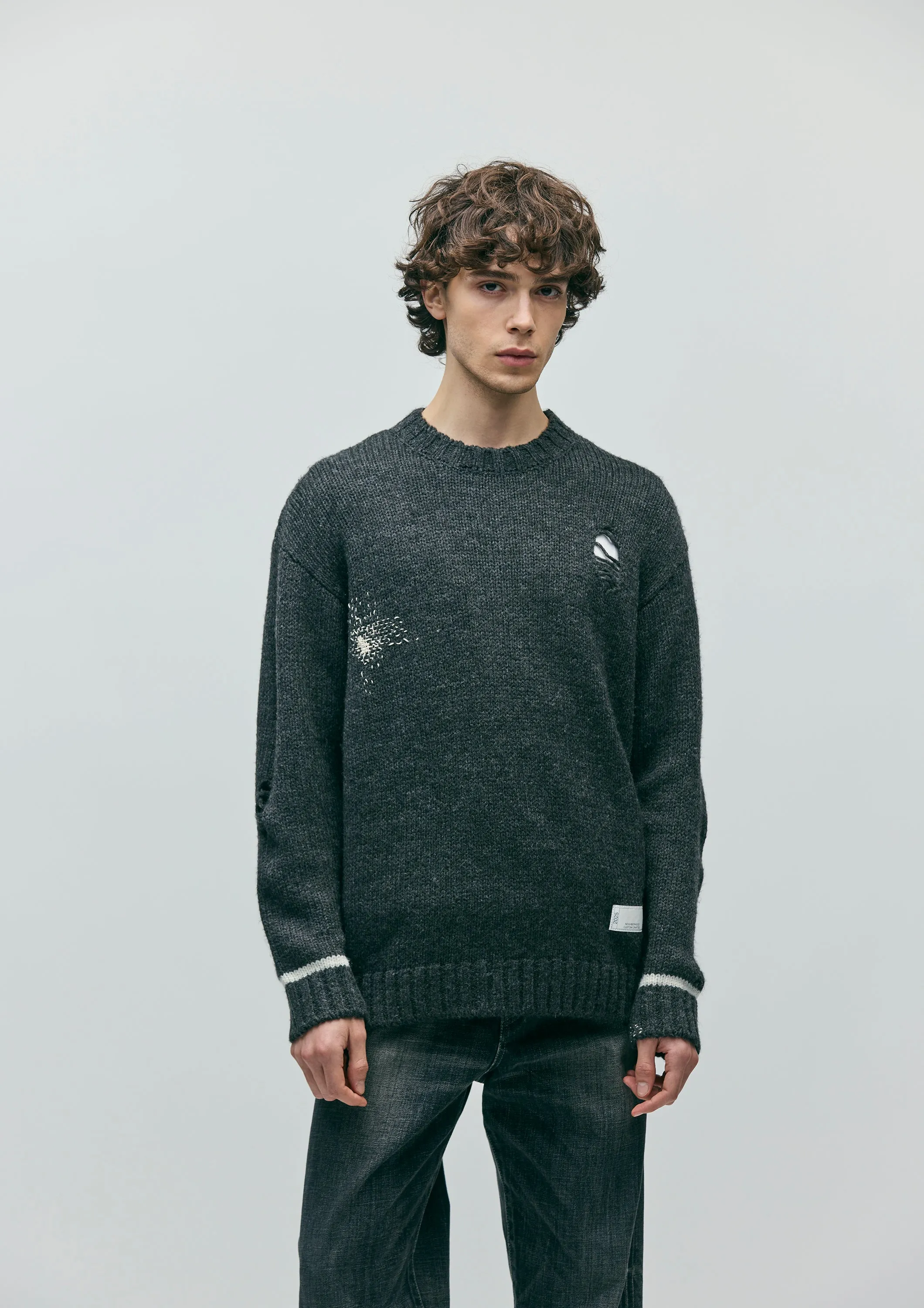 SAVAGE CREWNECK SWEATER sold by Neighborhood product image thumbnail 4
