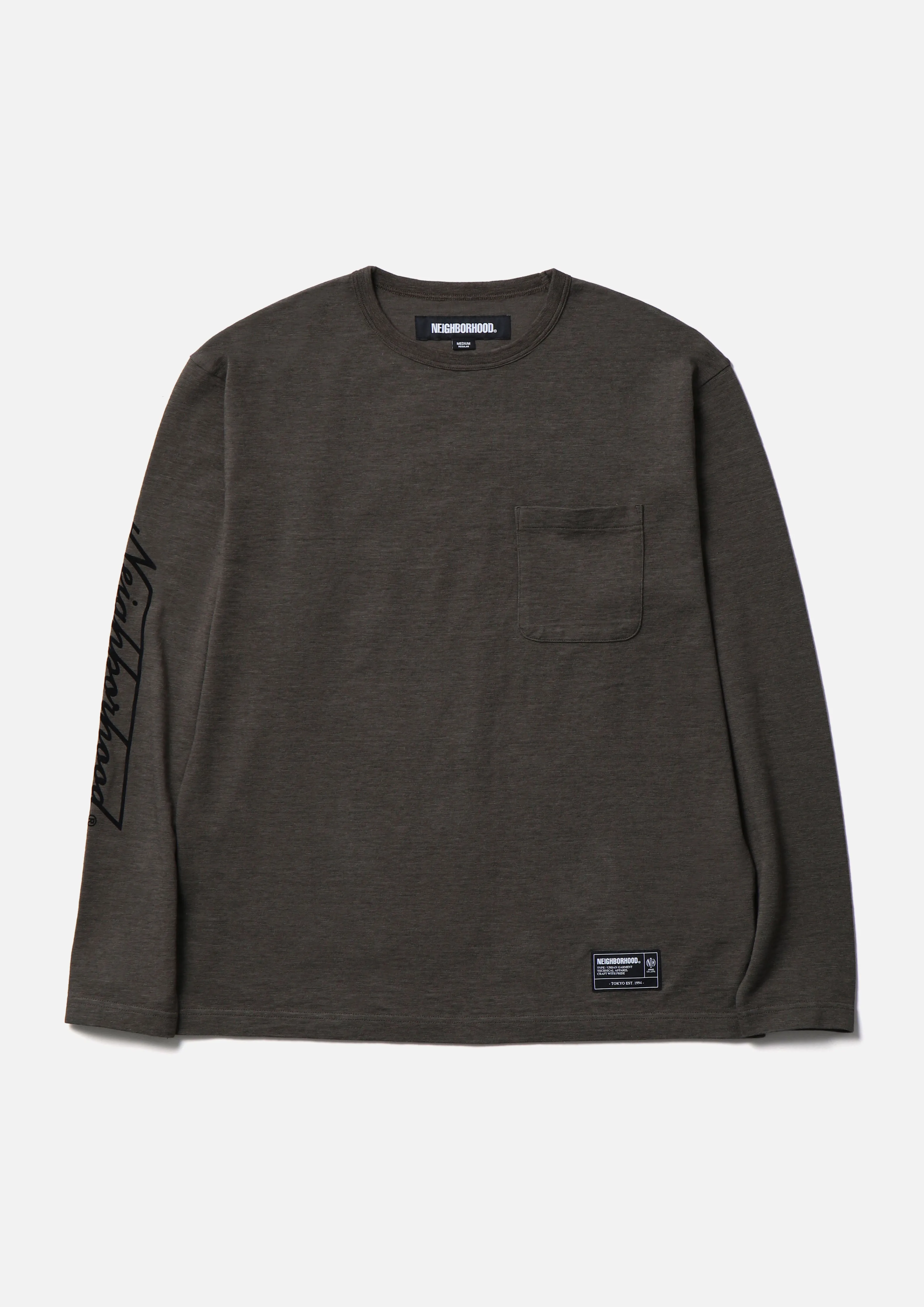 HEATHER FABRIC CREWNECK LS sold by Neighborhood product image thumbnail 3
