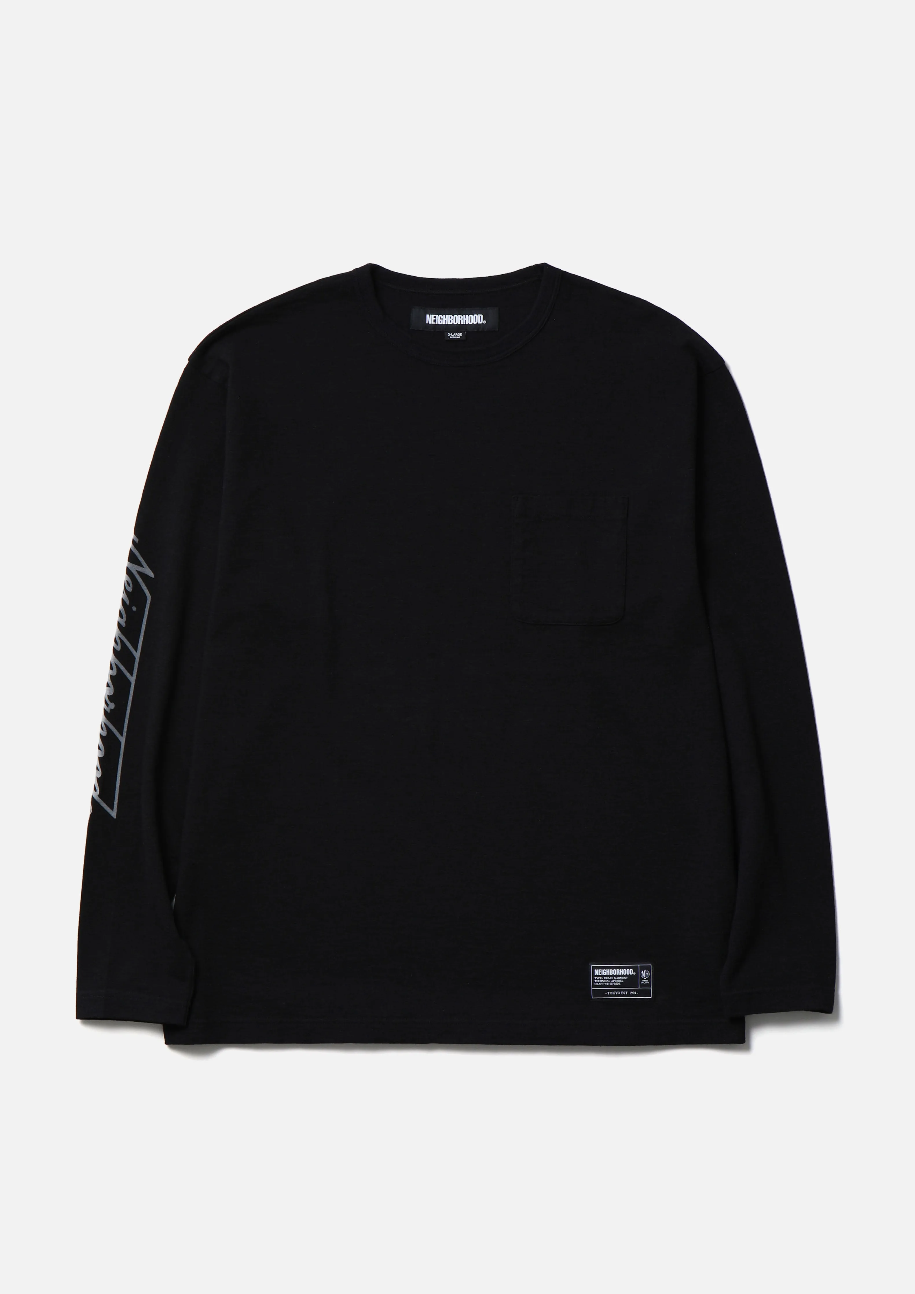 HEATHER FABRIC CREWNECK LS sold by Neighborhood