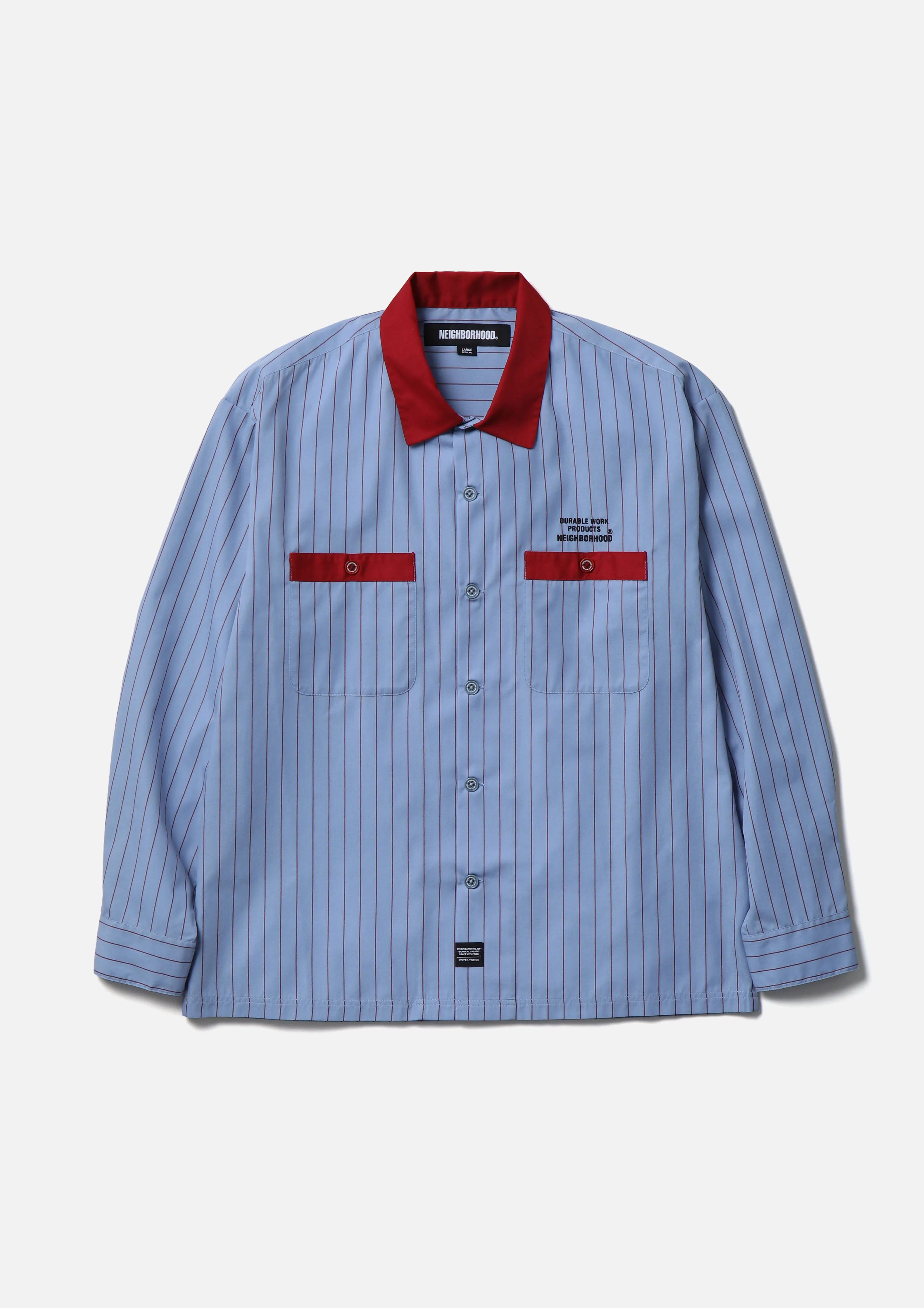 CLASSIC WORK STRIPE SHIRT LS sold by Neighborhood product image thumbnail 3
