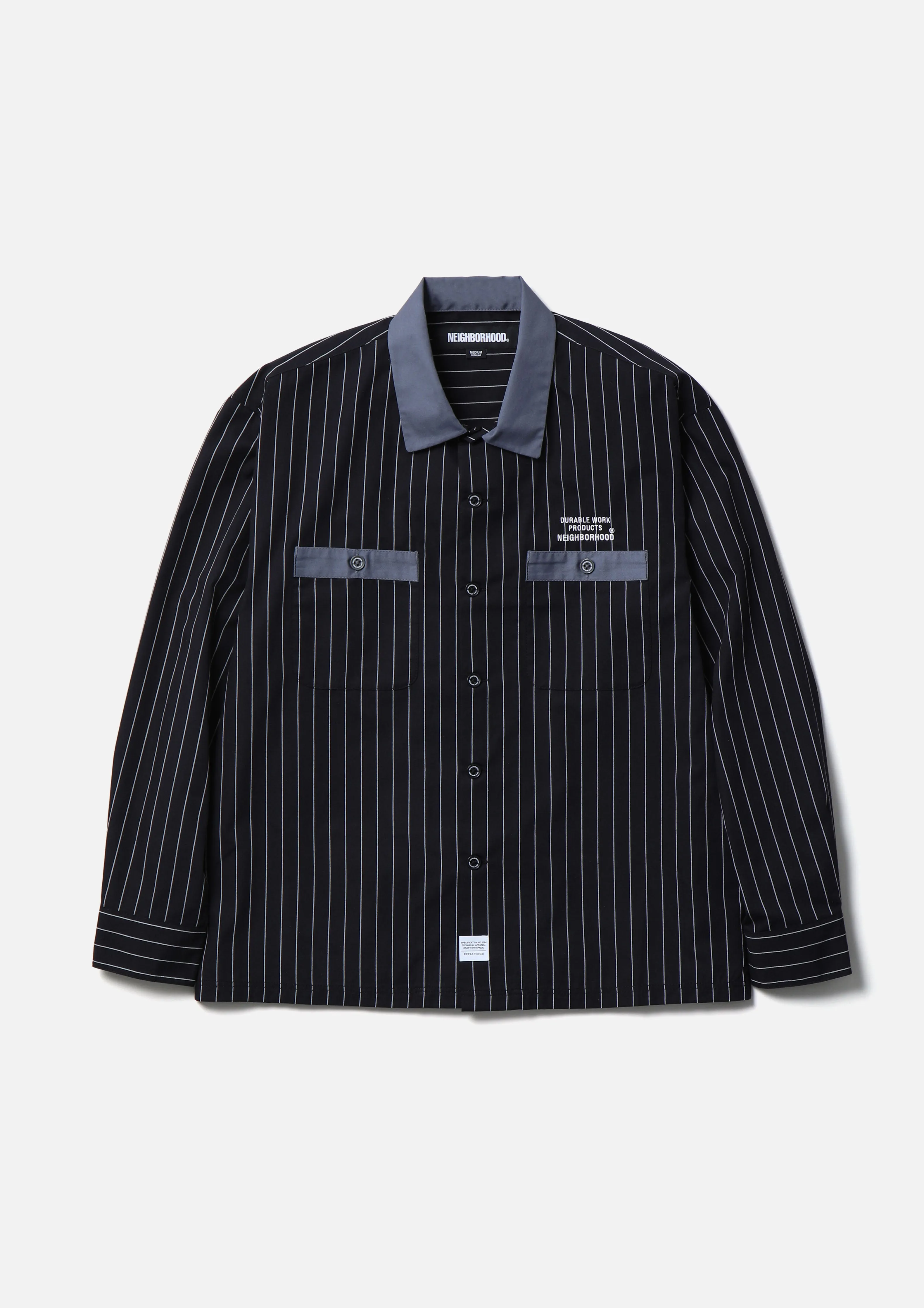 CLASSIC WORK STRIPE SHIRT LS sold by Neighborhood product image thumbnail 2