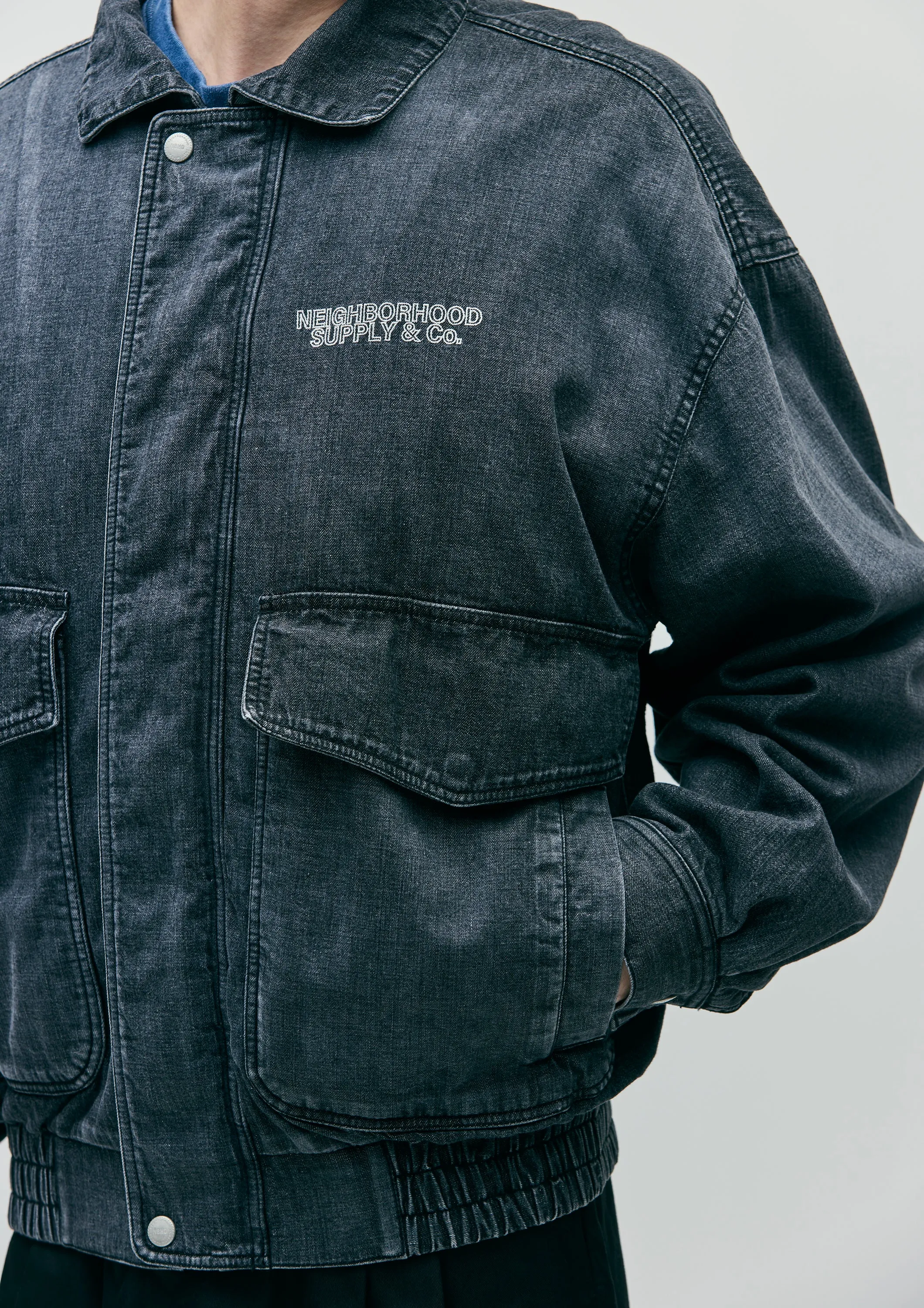 DENIM DAD JACKET sold by Neighborhood product image thumbnail 5
