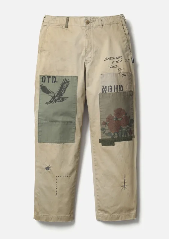 NH X OOTD . SAVAGE CHINO PANTS made by Neighborhood