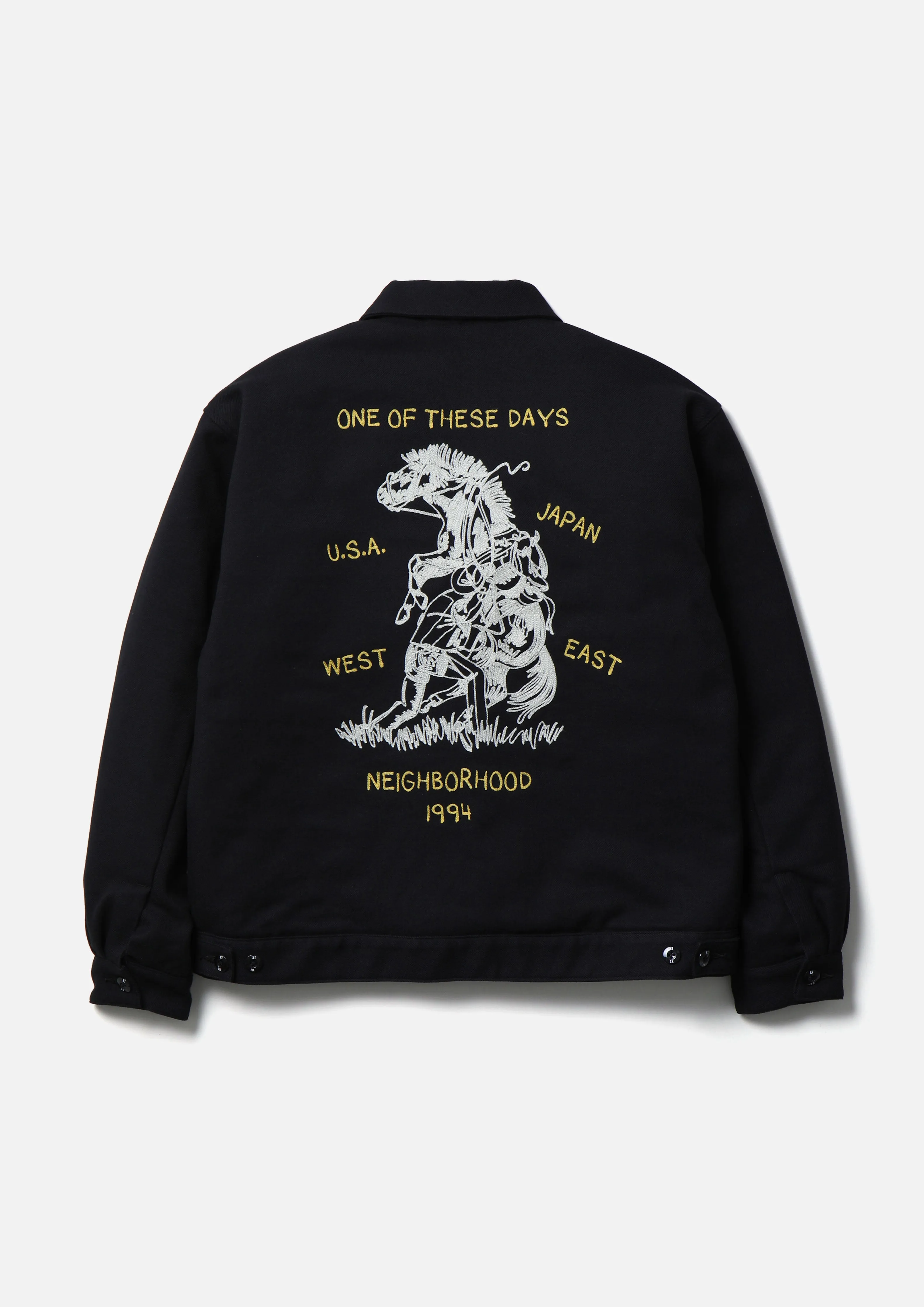 NH X OOTD . ZIP WORK JACKET sold by Neighborhood product image thumbnail 2